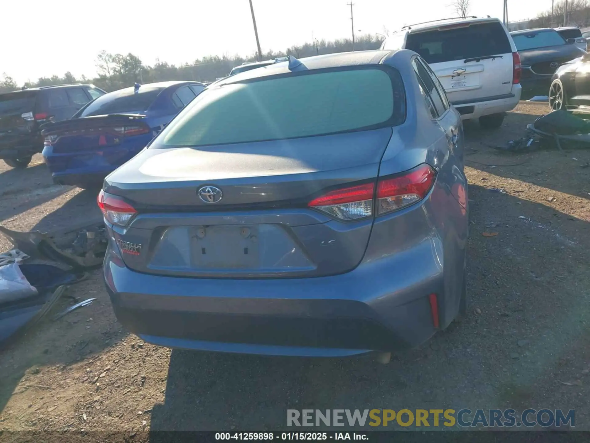 16 fotografías del automóvil dañado JTDEPMAE0MJ117774 TOYOTA COROLLA 2021