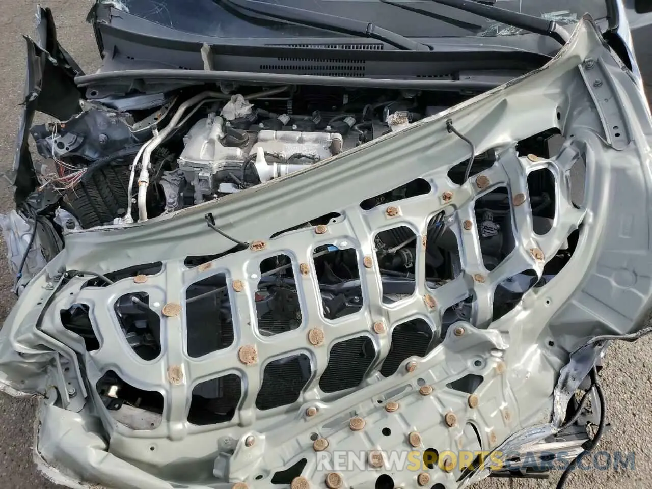 11 fotografías del automóvil dañado JTDEPMAE0MJ118407 TOYOTA COROLLA 2021