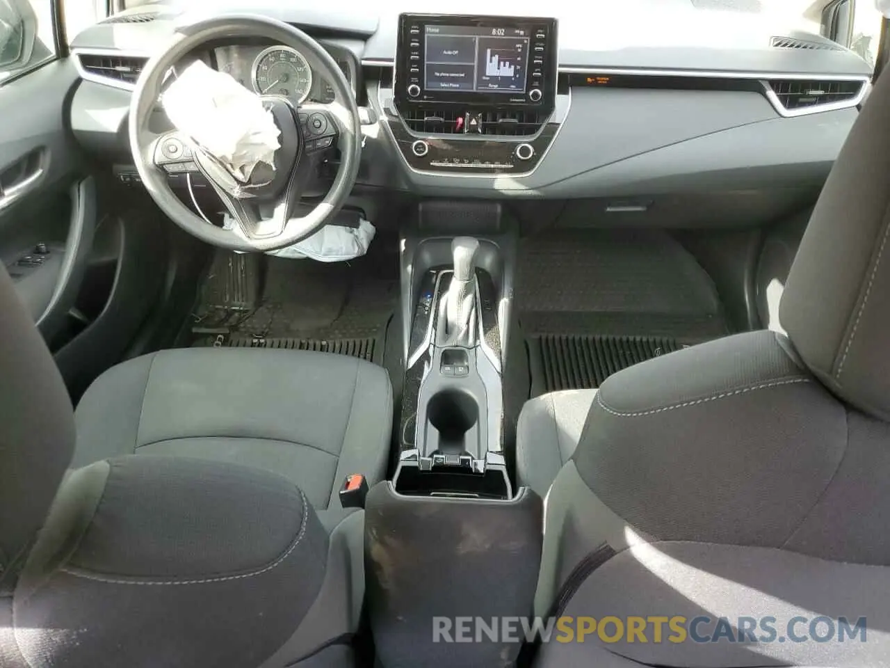 8 fotografías del automóvil dañado JTDEPMAE0MJ118407 TOYOTA COROLLA 2021