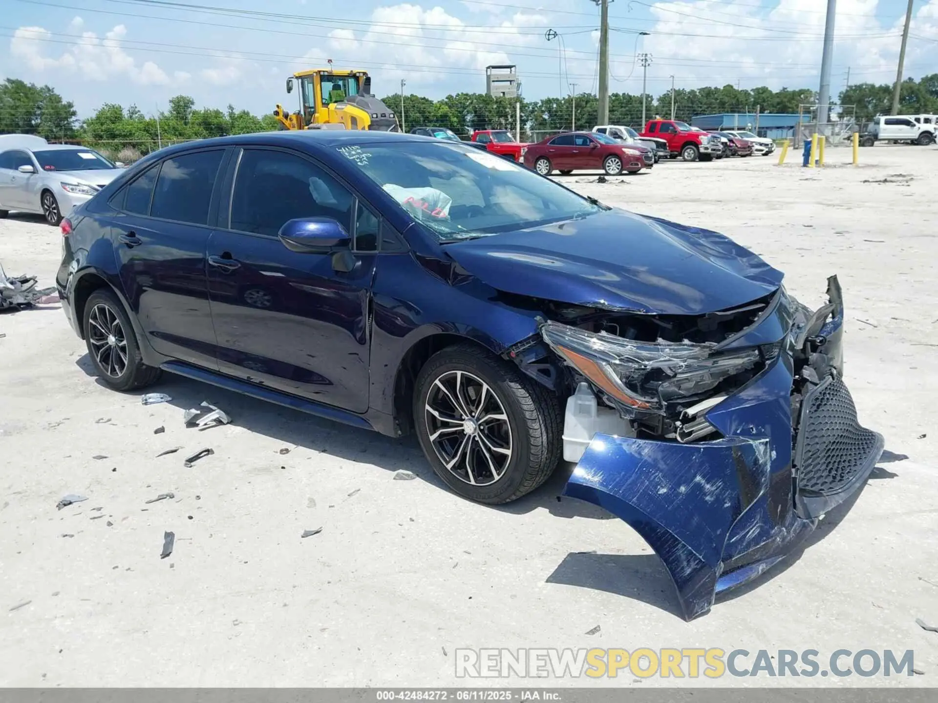 1 fotografías del automóvil dañado JTDEPMAE0MJ127754 TOYOTA COROLLA 2021