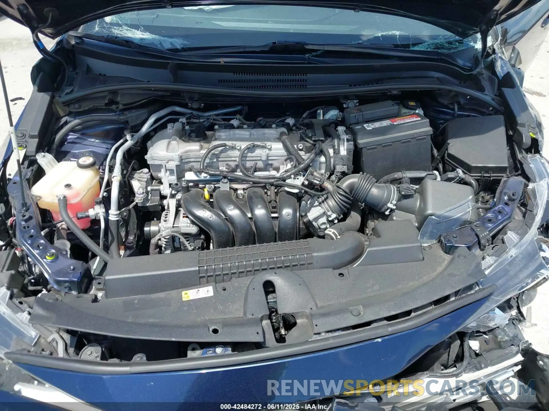 10 fotografías del automóvil dañado JTDEPMAE0MJ127754 TOYOTA COROLLA 2021