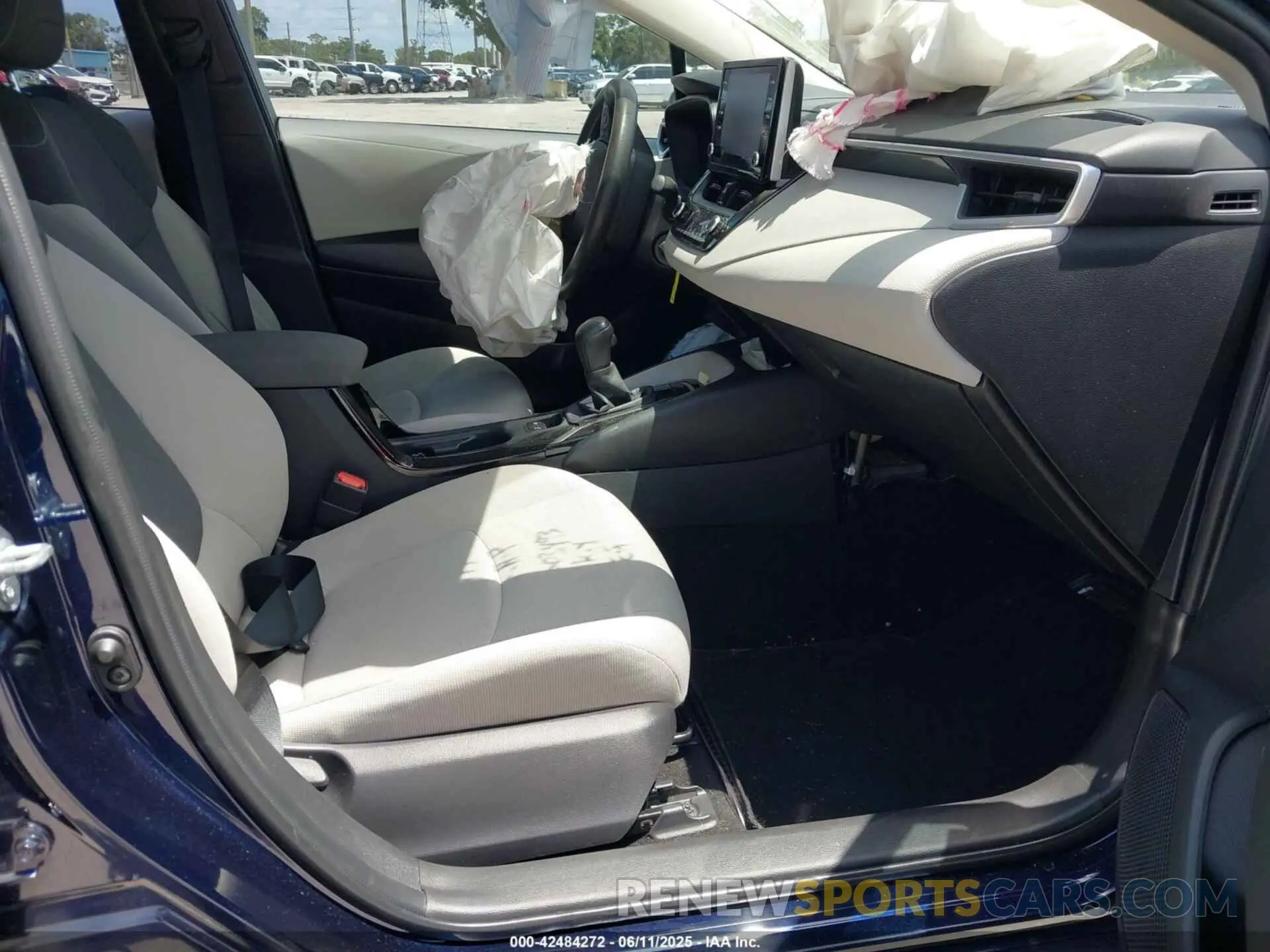 5 fotografías del automóvil dañado JTDEPMAE0MJ127754 TOYOTA COROLLA 2021