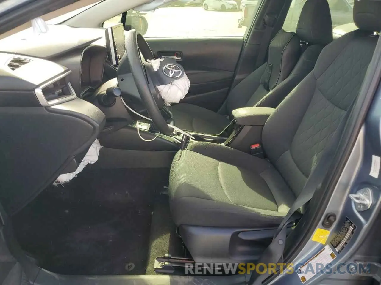 7 fotografías del automóvil dañado JTDEPMAE0MJ127978 TOYOTA COROLLA 2021