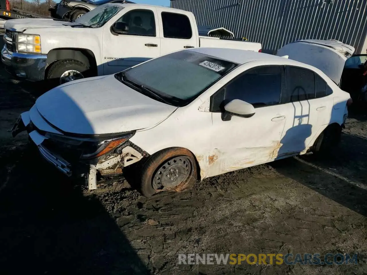 1 fotografías del automóvil dañado JTDEPMAE0MJ148281 TOYOTA COROLLA 2021