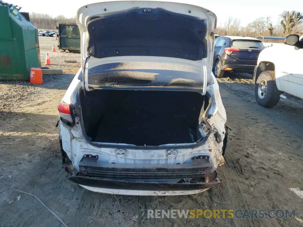 6 fotografías del automóvil dañado JTDEPMAE0MJ148281 TOYOTA COROLLA 2021