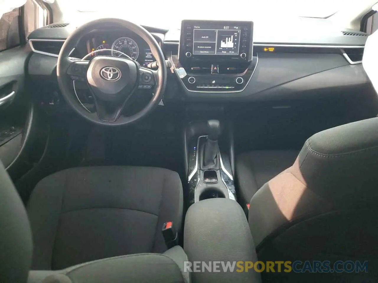 8 fotografías del automóvil dañado JTDEPMAE0MJ148281 TOYOTA COROLLA 2021