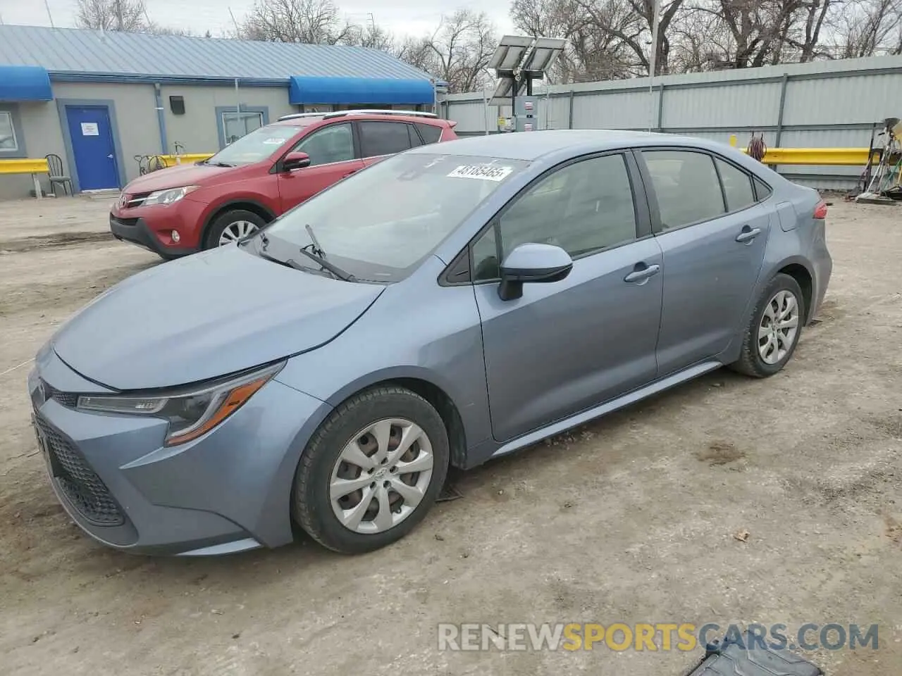 1 fotografías del automóvil dañado JTDEPMAE0MJ149544 TOYOTA COROLLA 2021