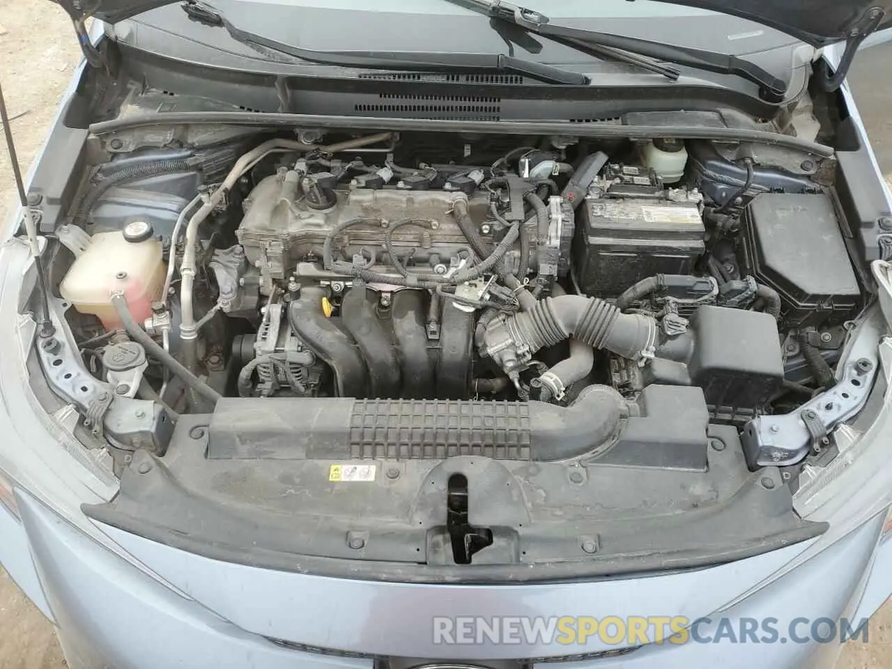11 fotografías del automóvil dañado JTDEPMAE0MJ149544 TOYOTA COROLLA 2021