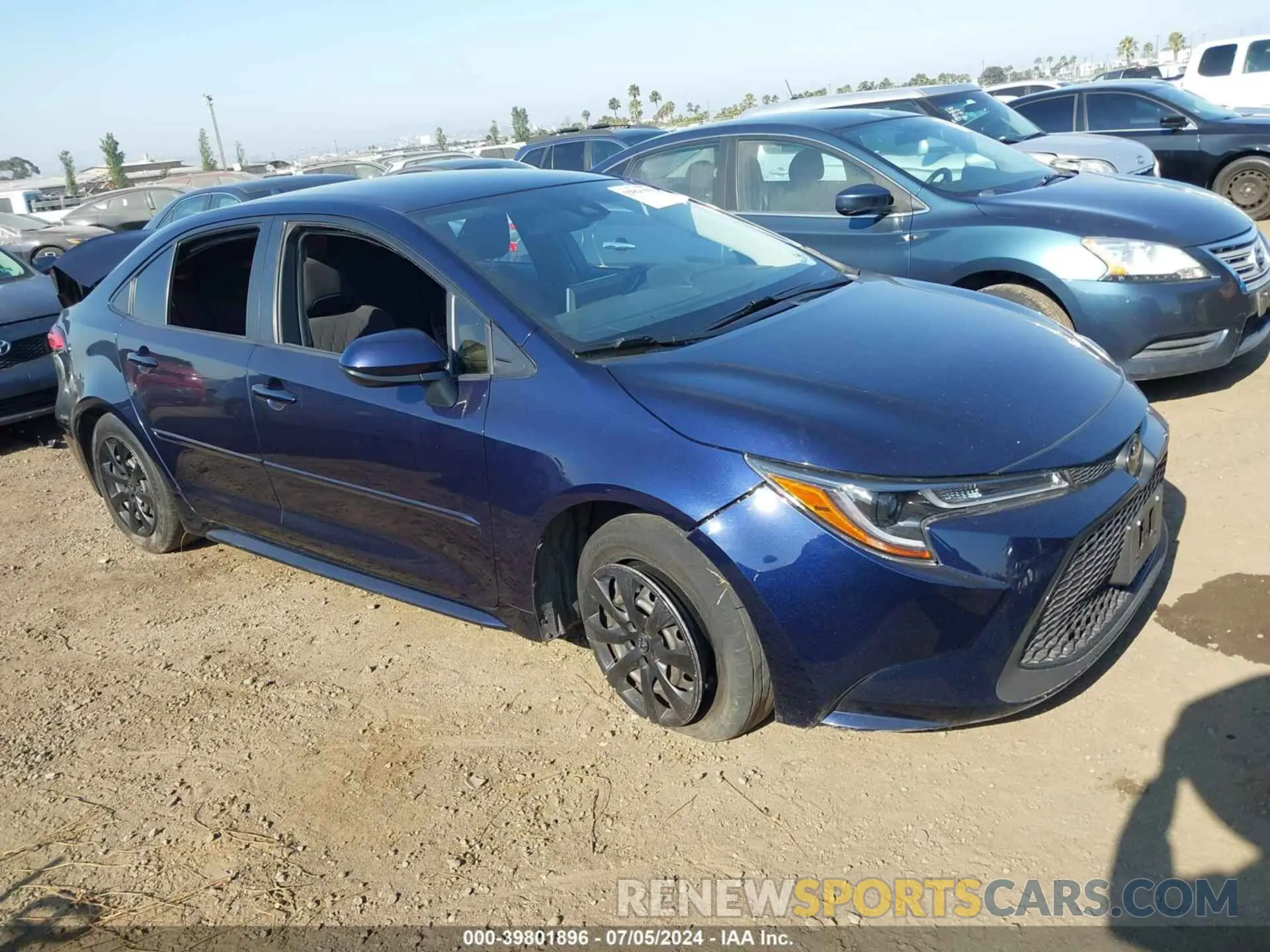 1 fotografías del automóvil dañado JTDEPMAE0MJ150113 TOYOTA COROLLA 2021