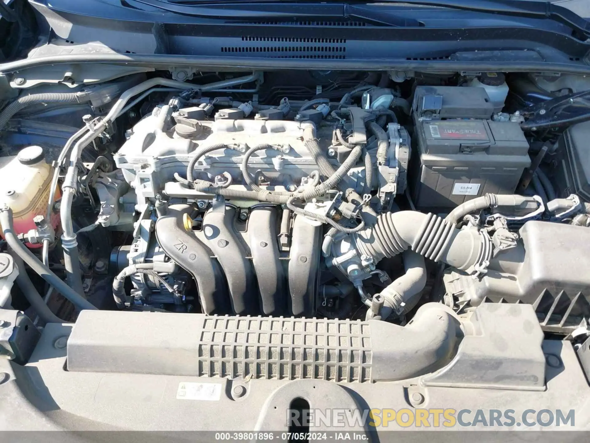 10 fotografías del automóvil dañado JTDEPMAE0MJ150113 TOYOTA COROLLA 2021