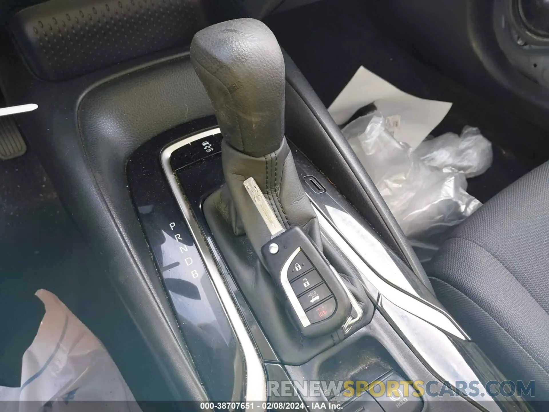 11 fotografías del automóvil dañado JTDEPMAE0MJ152315 TOYOTA COROLLA 2021