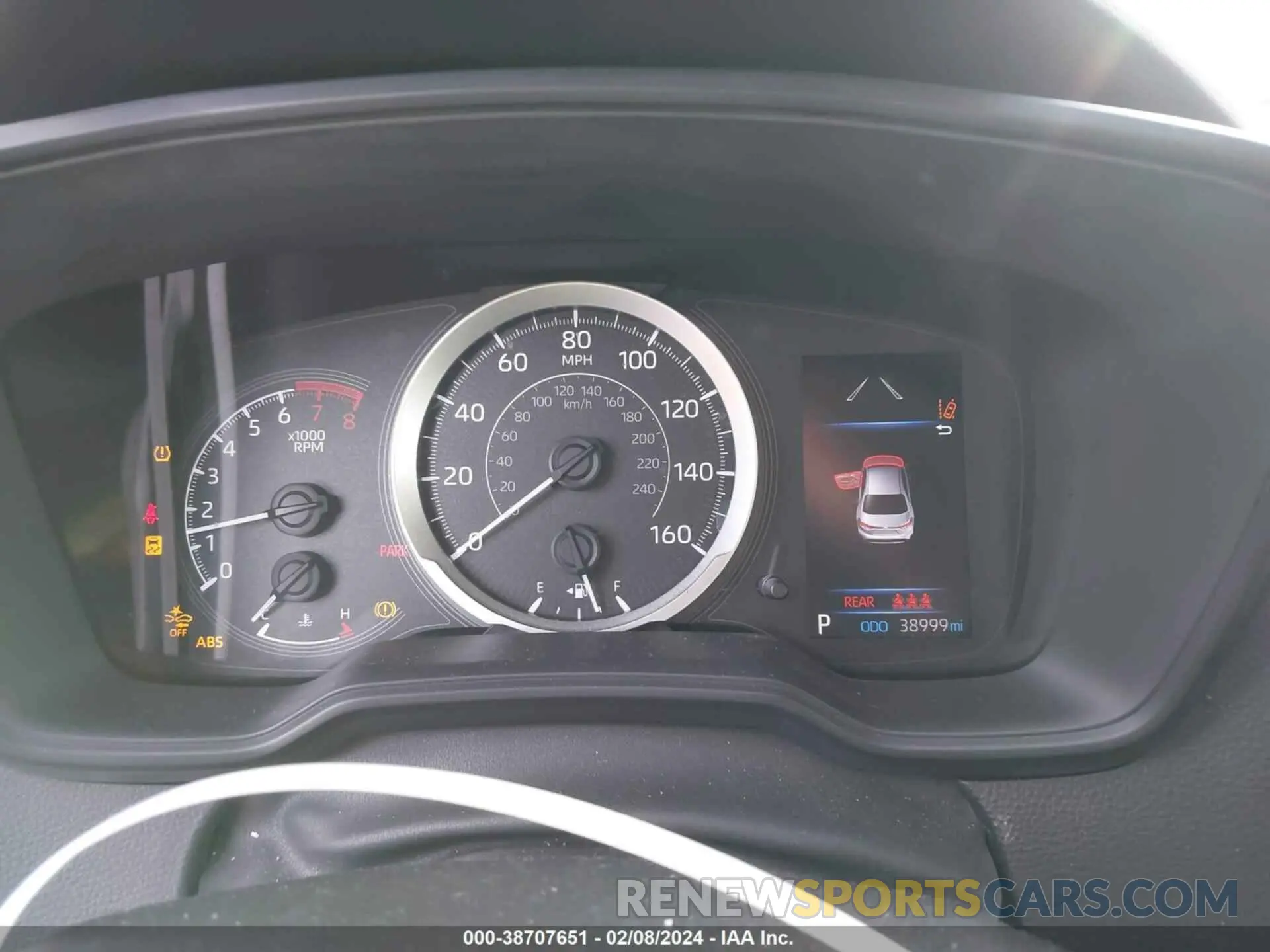 7 fotografías del automóvil dañado JTDEPMAE0MJ152315 TOYOTA COROLLA 2021