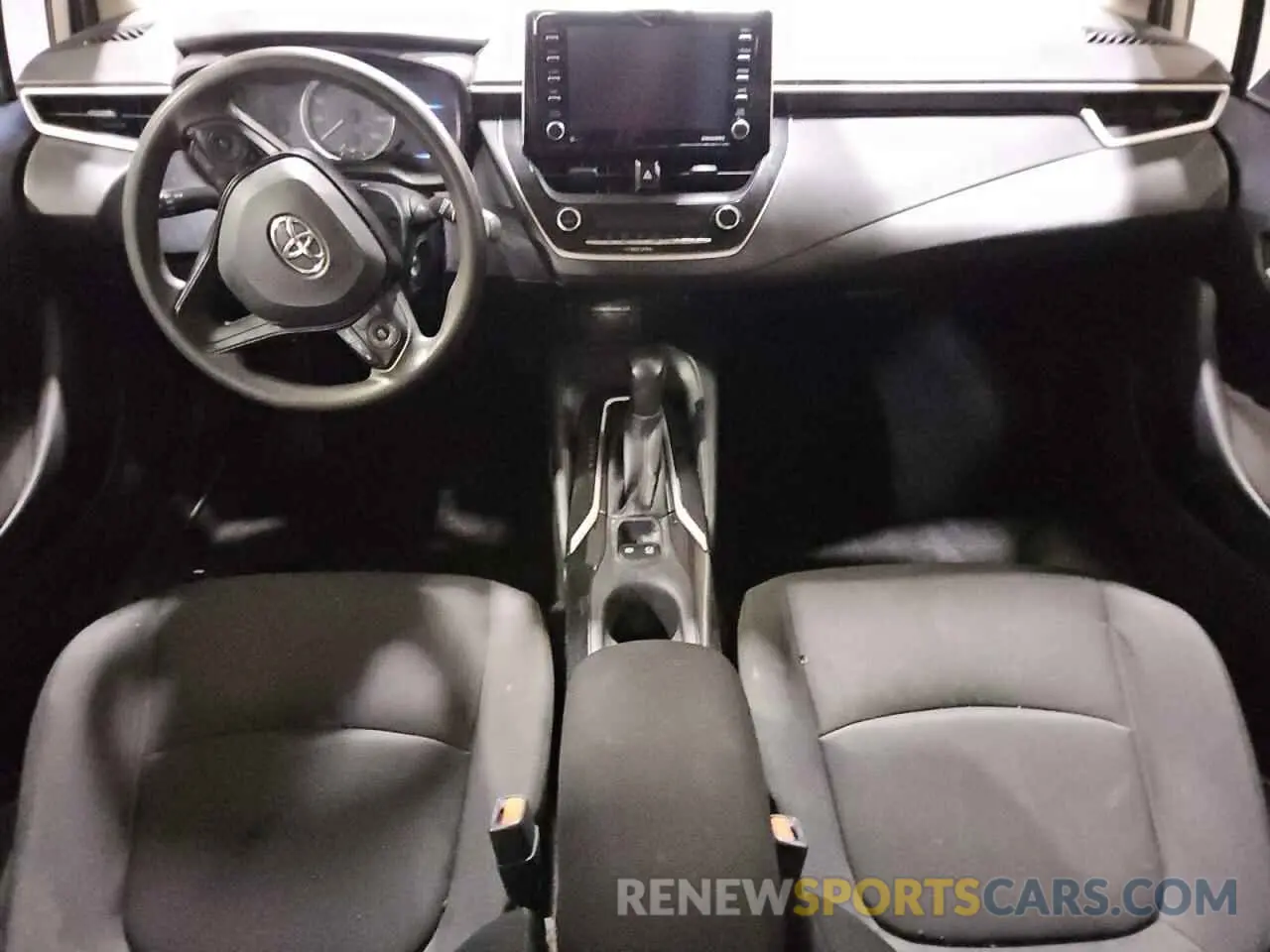 8 fotografías del automóvil dañado JTDEPMAE0MJ153397 TOYOTA COROLLA 2021