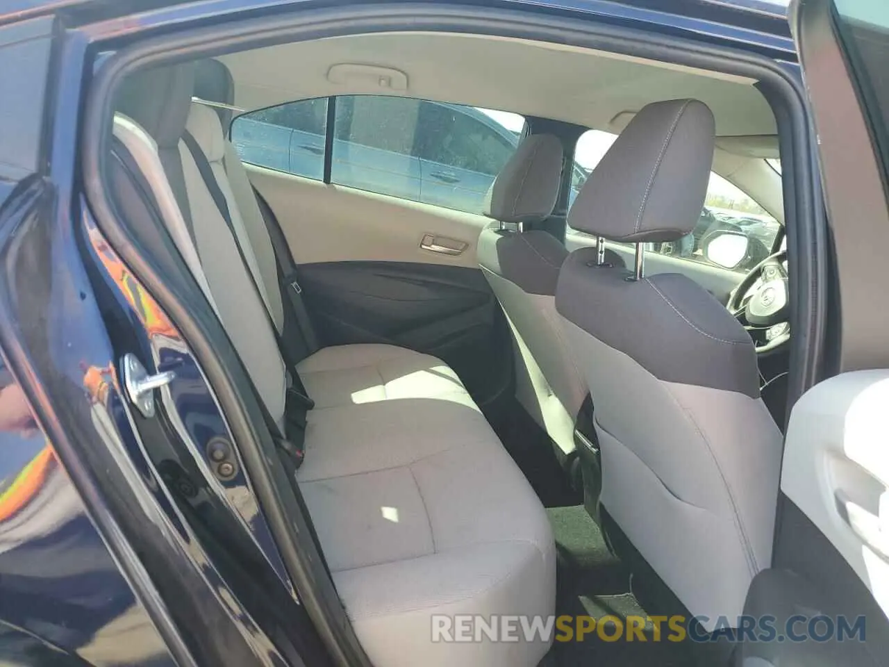 10 fotografías del automóvil dañado JTDEPMAE0MJ154307 TOYOTA COROLLA 2021