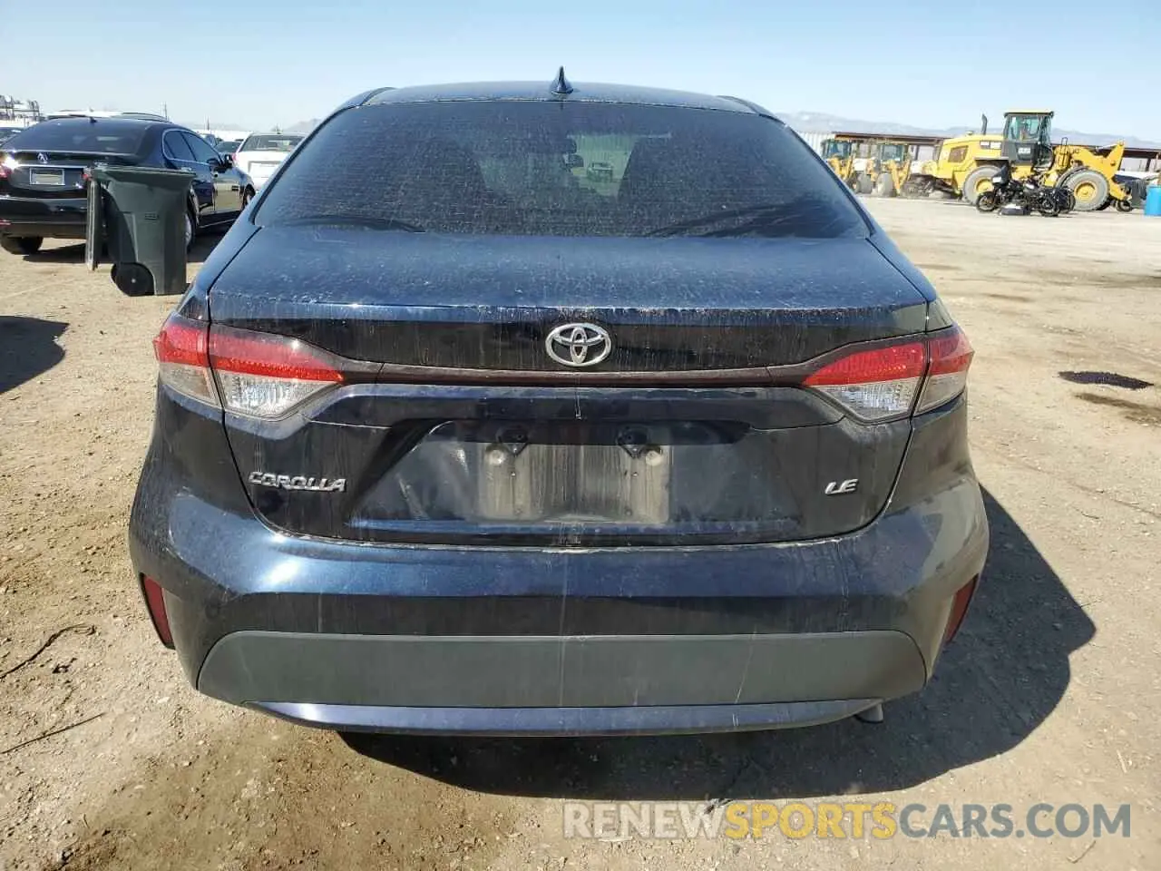 6 fotografías del automóvil dañado JTDEPMAE0MJ154307 TOYOTA COROLLA 2021