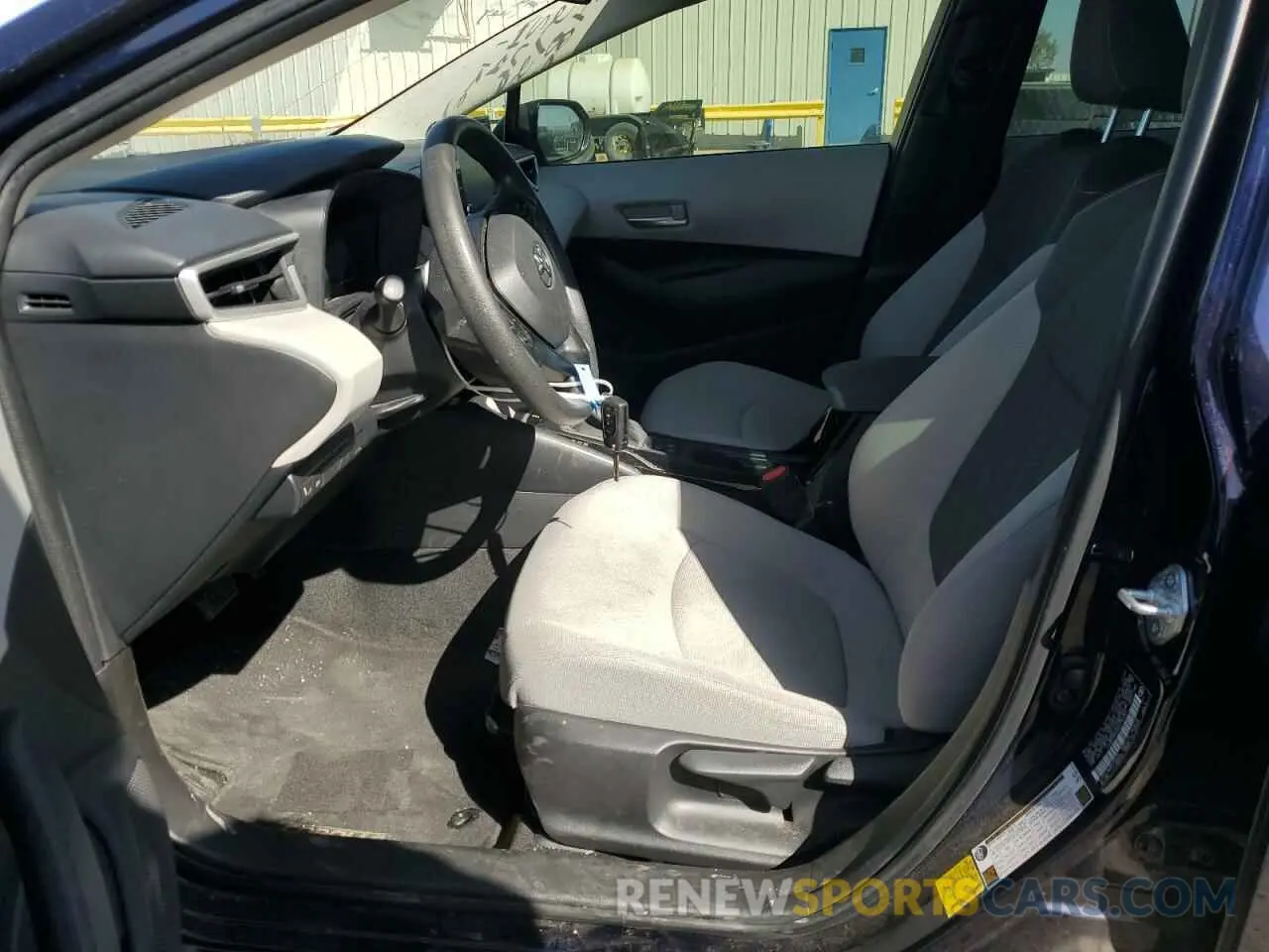 7 fotografías del automóvil dañado JTDEPMAE0MJ154307 TOYOTA COROLLA 2021