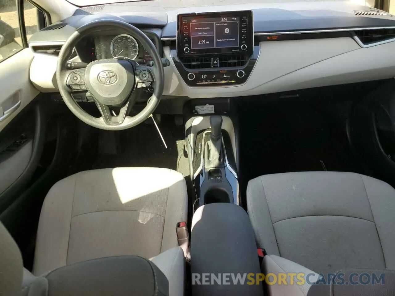8 fotografías del automóvil dañado JTDEPMAE0MJ154307 TOYOTA COROLLA 2021
