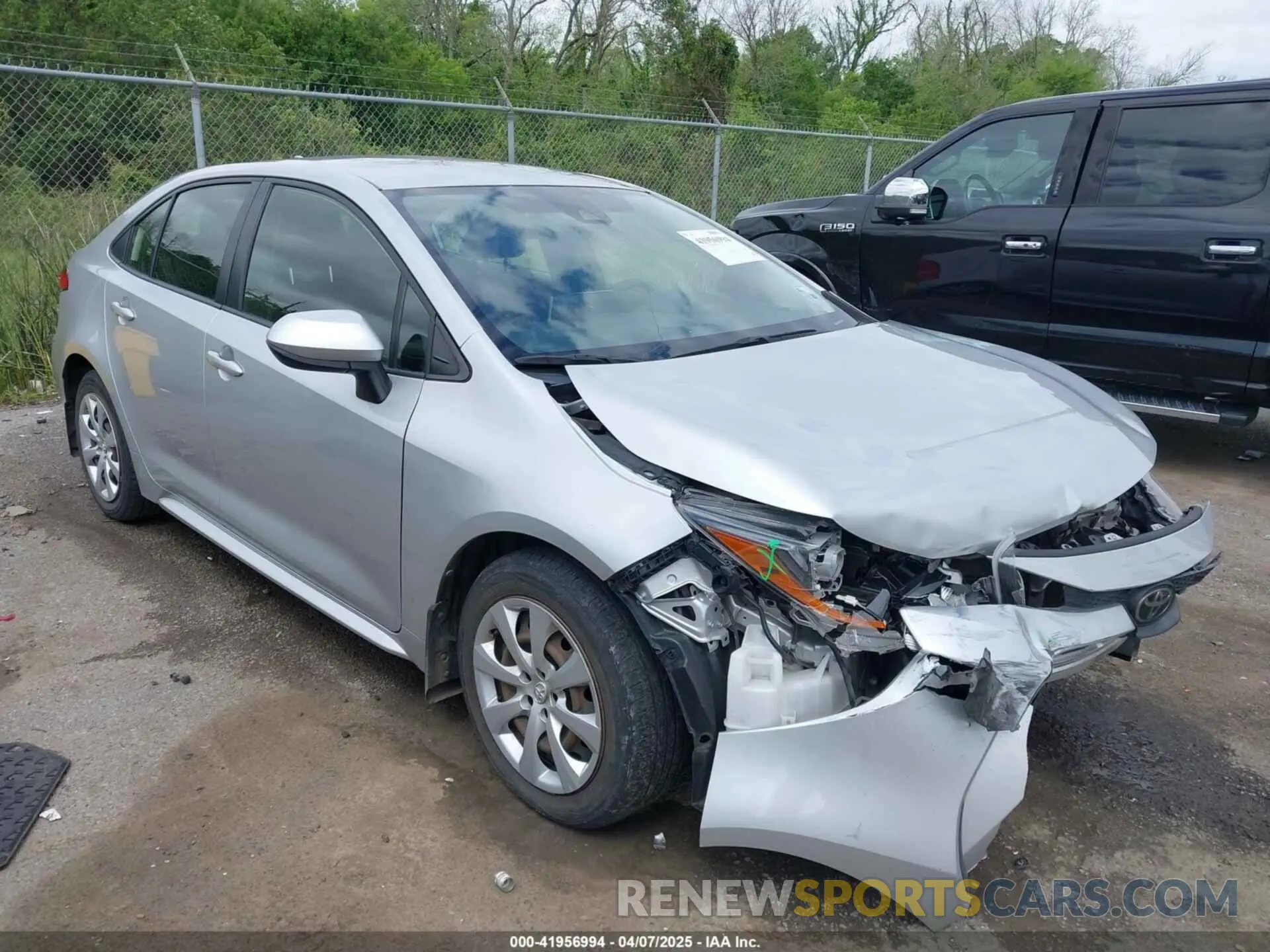1 fotografías del automóvil dañado JTDEPMAE0MJ158213 TOYOTA COROLLA 2021