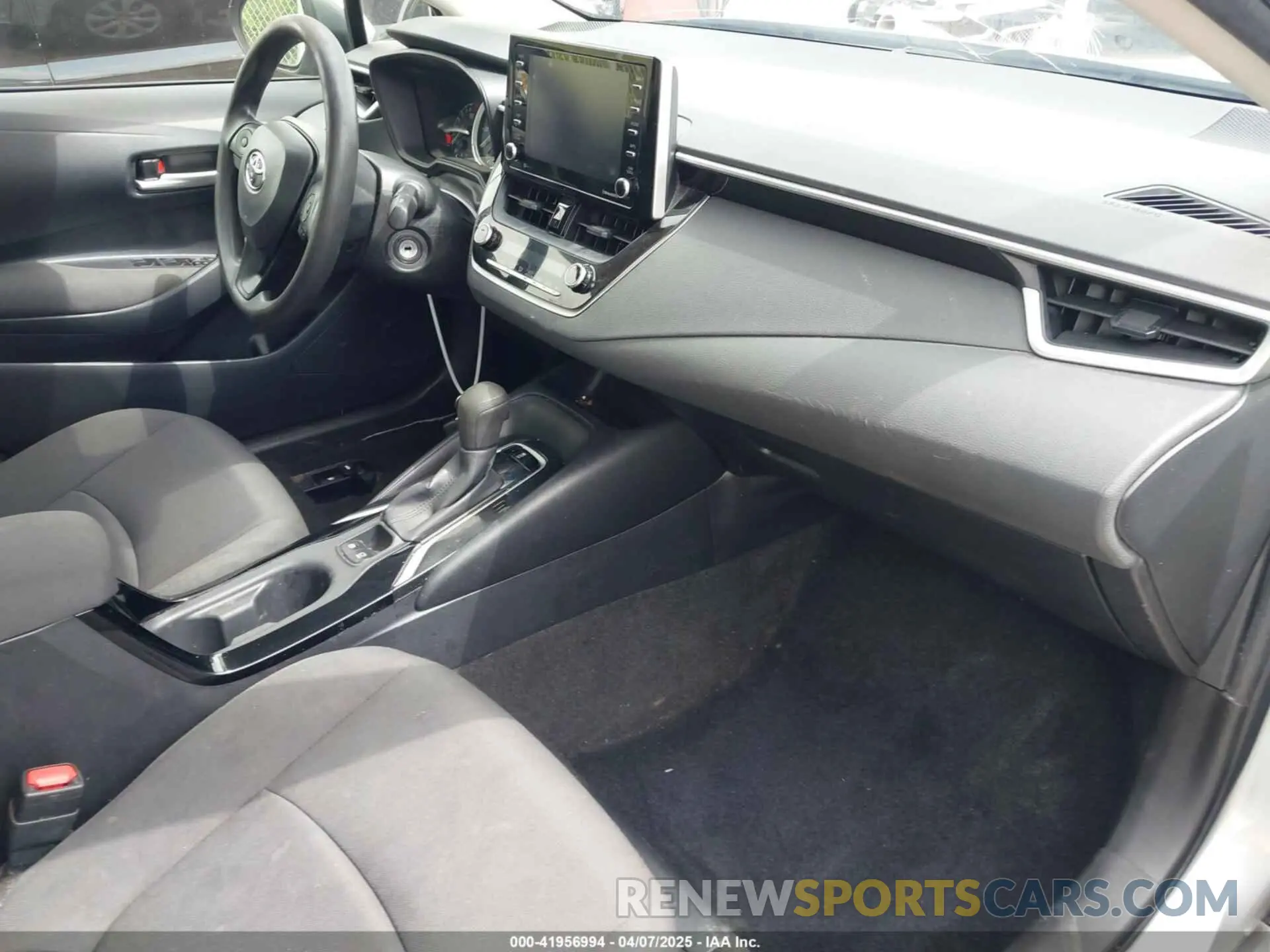 5 fotografías del automóvil dañado JTDEPMAE0MJ158213 TOYOTA COROLLA 2021