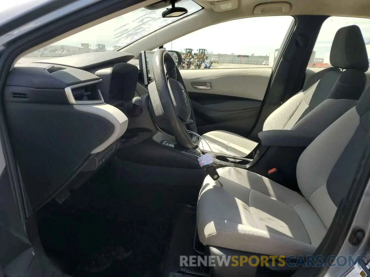 7 fotografías del automóvil dañado JTDEPMAE0MJ164464 TOYOTA COROLLA 2021