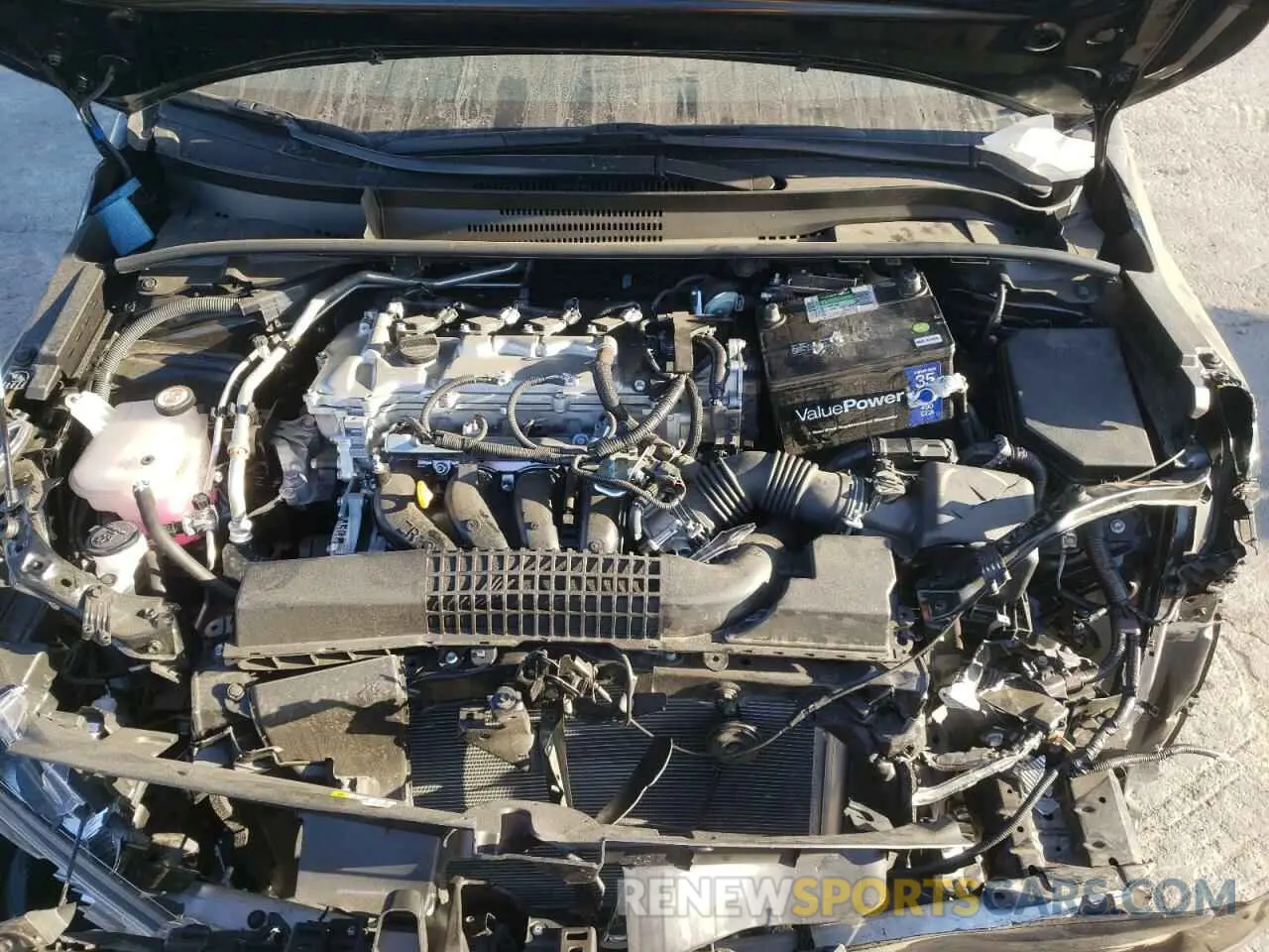 7 fotografías del automóvil dañado JTDEPMAE0MJ168532 TOYOTA COROLLA 2021