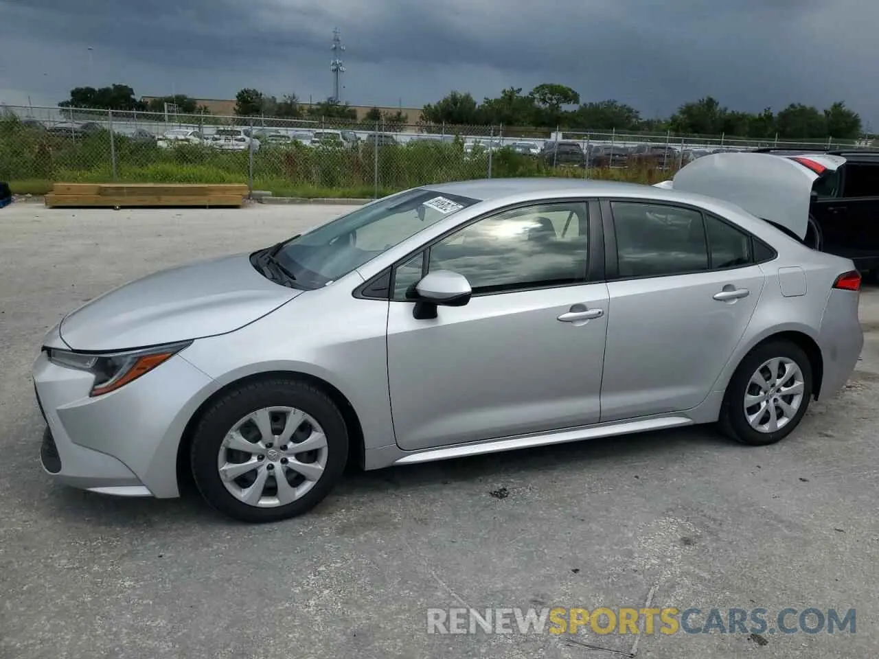 1 fotografías del automóvil dañado JTDEPMAE0MJ182768 TOYOTA COROLLA 2021