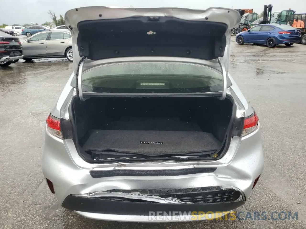 6 fotografías del automóvil dañado JTDEPMAE0MJ182768 TOYOTA COROLLA 2021
