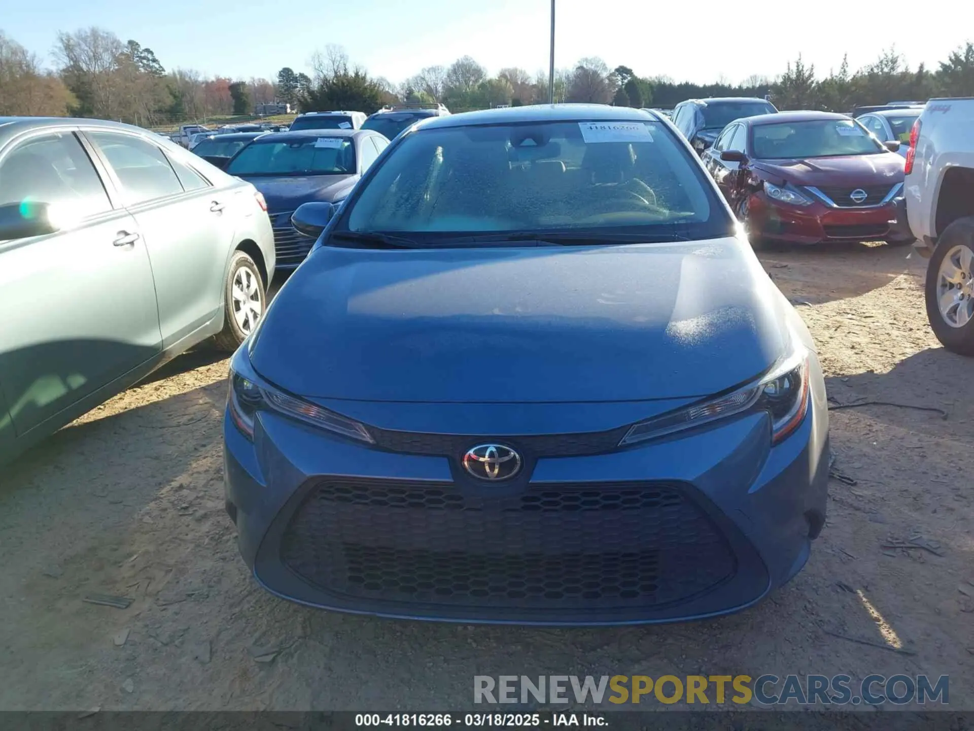 12 fotografías del automóvil dañado JTDEPMAE0MJ186416 TOYOTA COROLLA 2021