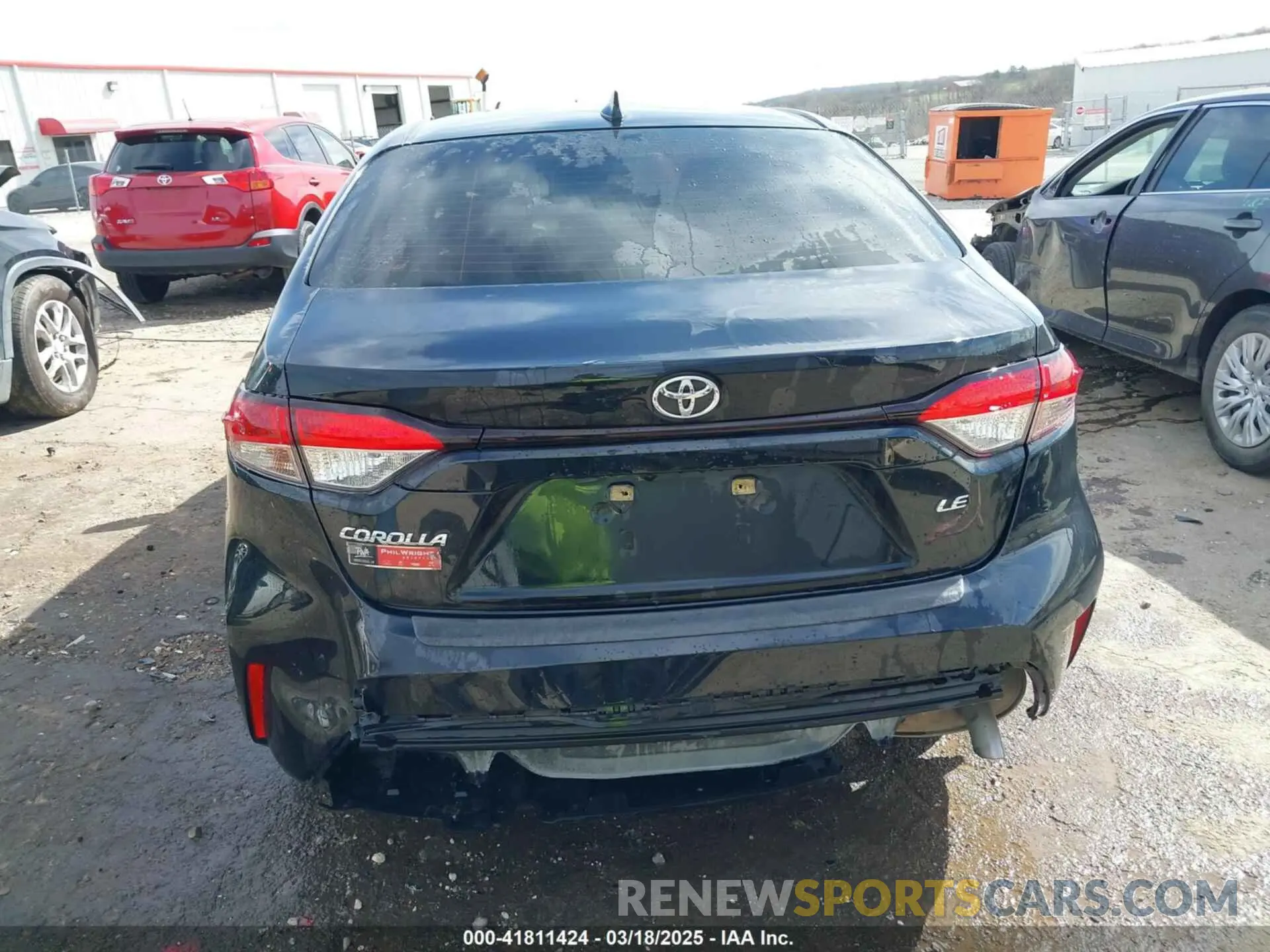 17 fotografías del automóvil dañado JTDEPMAE0MJ188022 TOYOTA COROLLA 2021