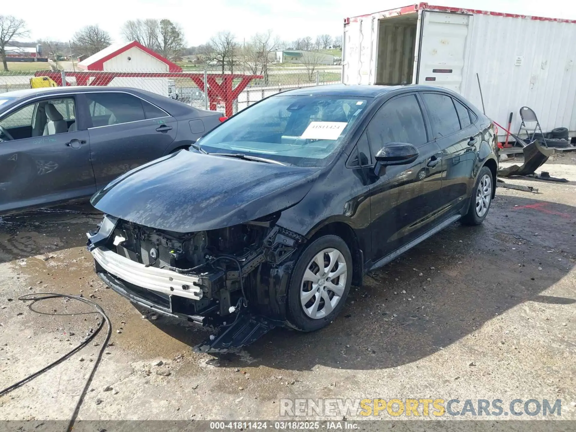 2 fotografías del automóvil dañado JTDEPMAE0MJ188022 TOYOTA COROLLA 2021