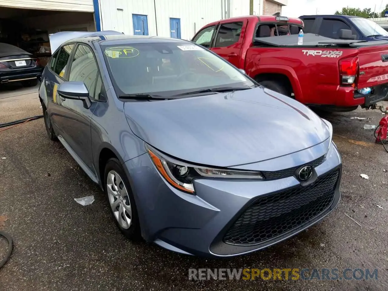 1 fotografías del automóvil dañado JTDEPMAE0MJ189767 TOYOTA COROLLA 2021