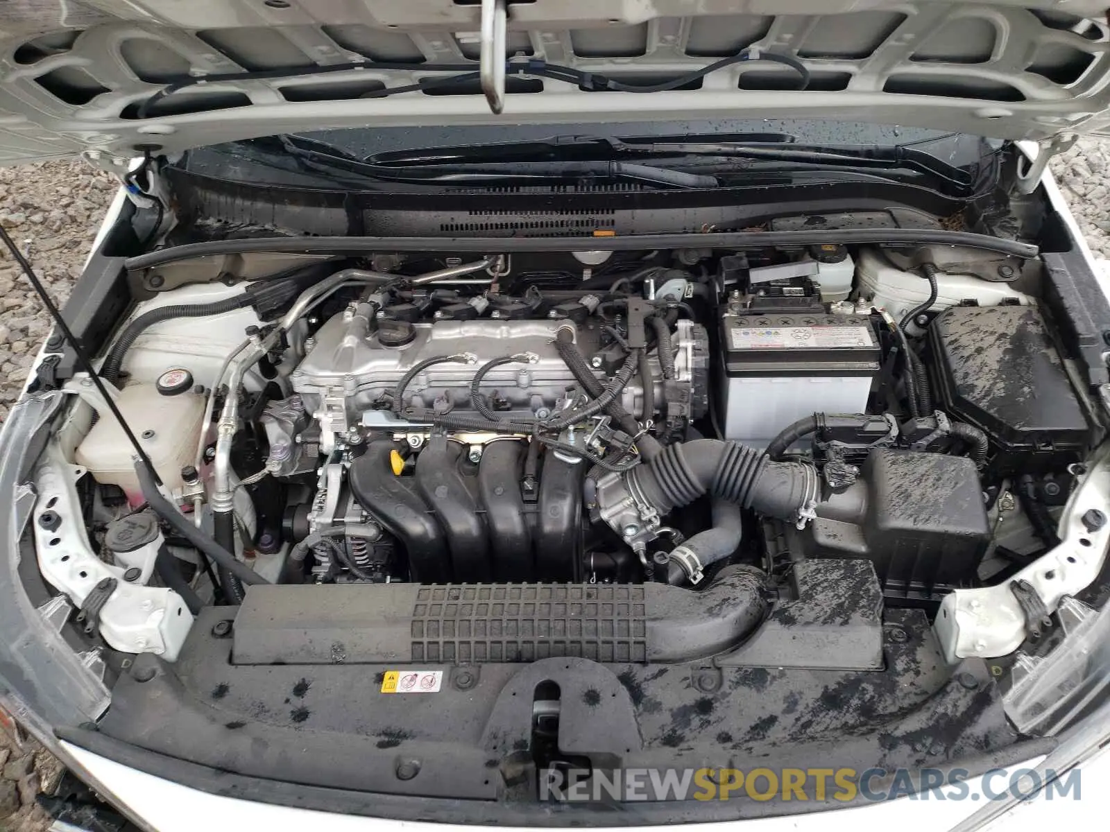 7 fotografías del automóvil dañado JTDEPMAE1MJ123955 TOYOTA COROLLA 2021