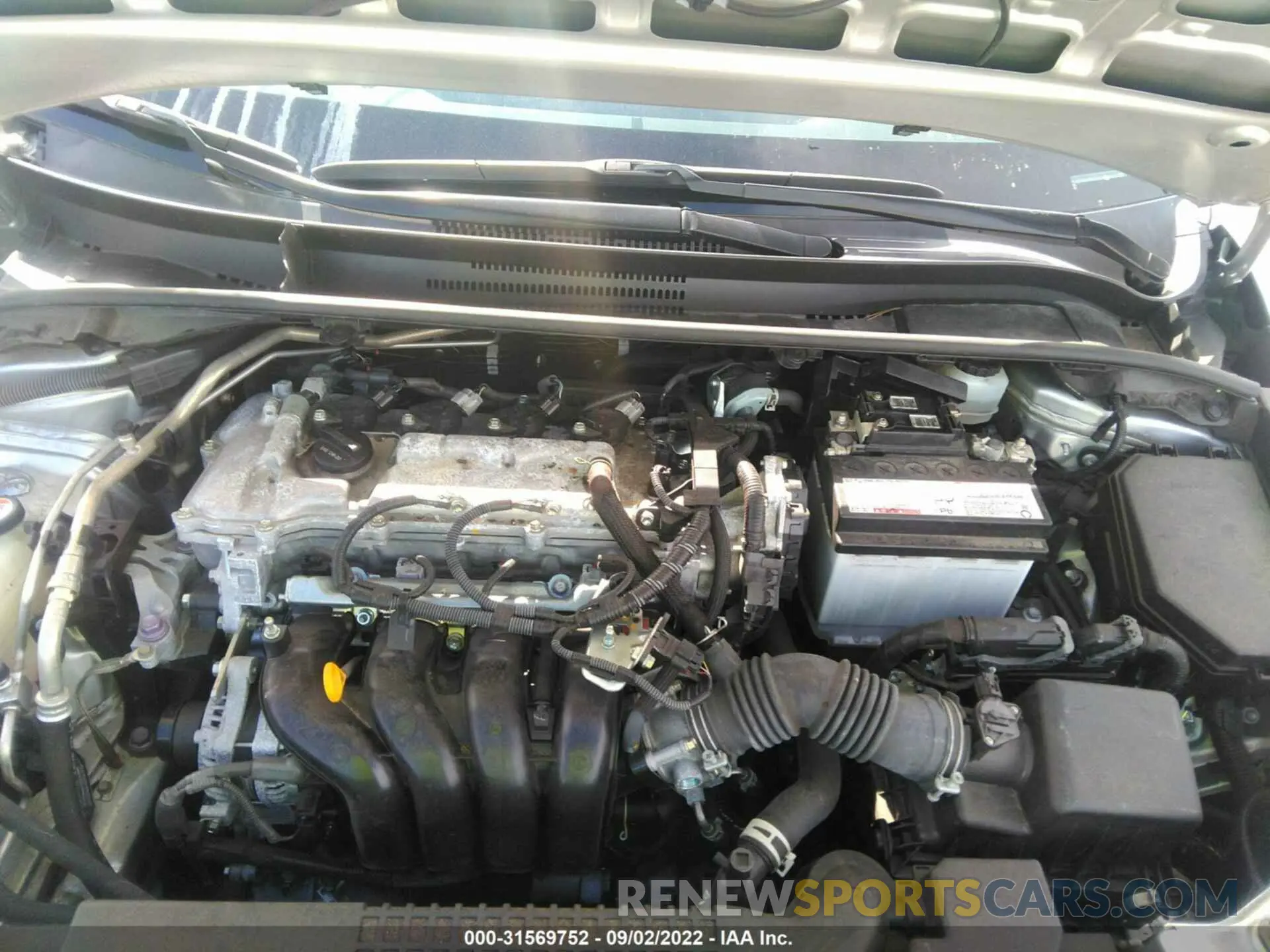 10 fotografías del automóvil dañado JTDEPMAE1MJ126564 TOYOTA COROLLA 2021
