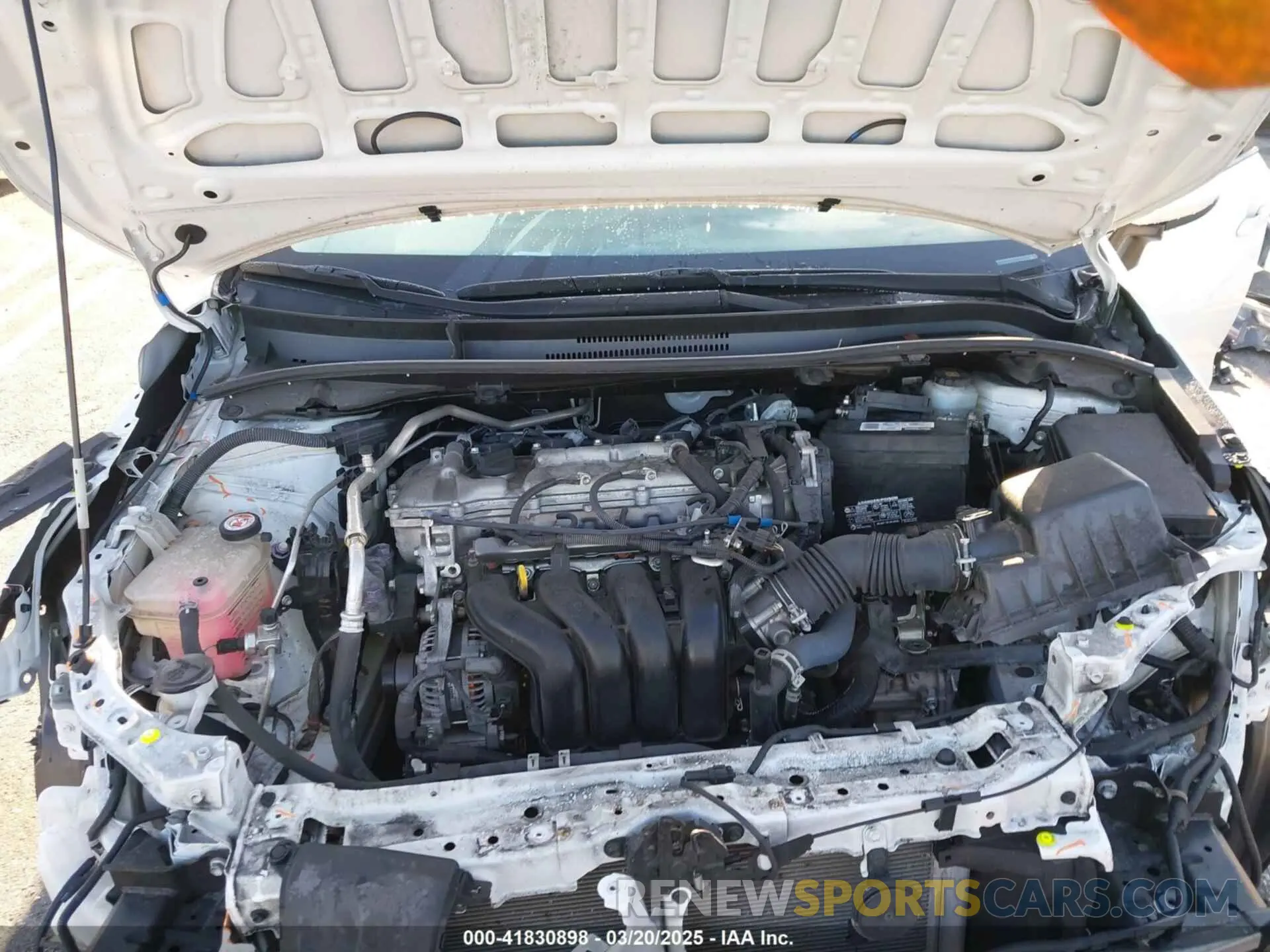 10 fotografías del automóvil dañado JTDEPMAE1MJ126631 TOYOTA COROLLA 2021