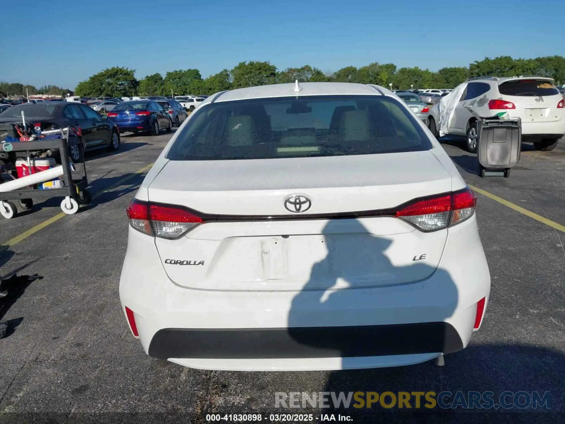 17 fotografías del automóvil dañado JTDEPMAE1MJ126631 TOYOTA COROLLA 2021