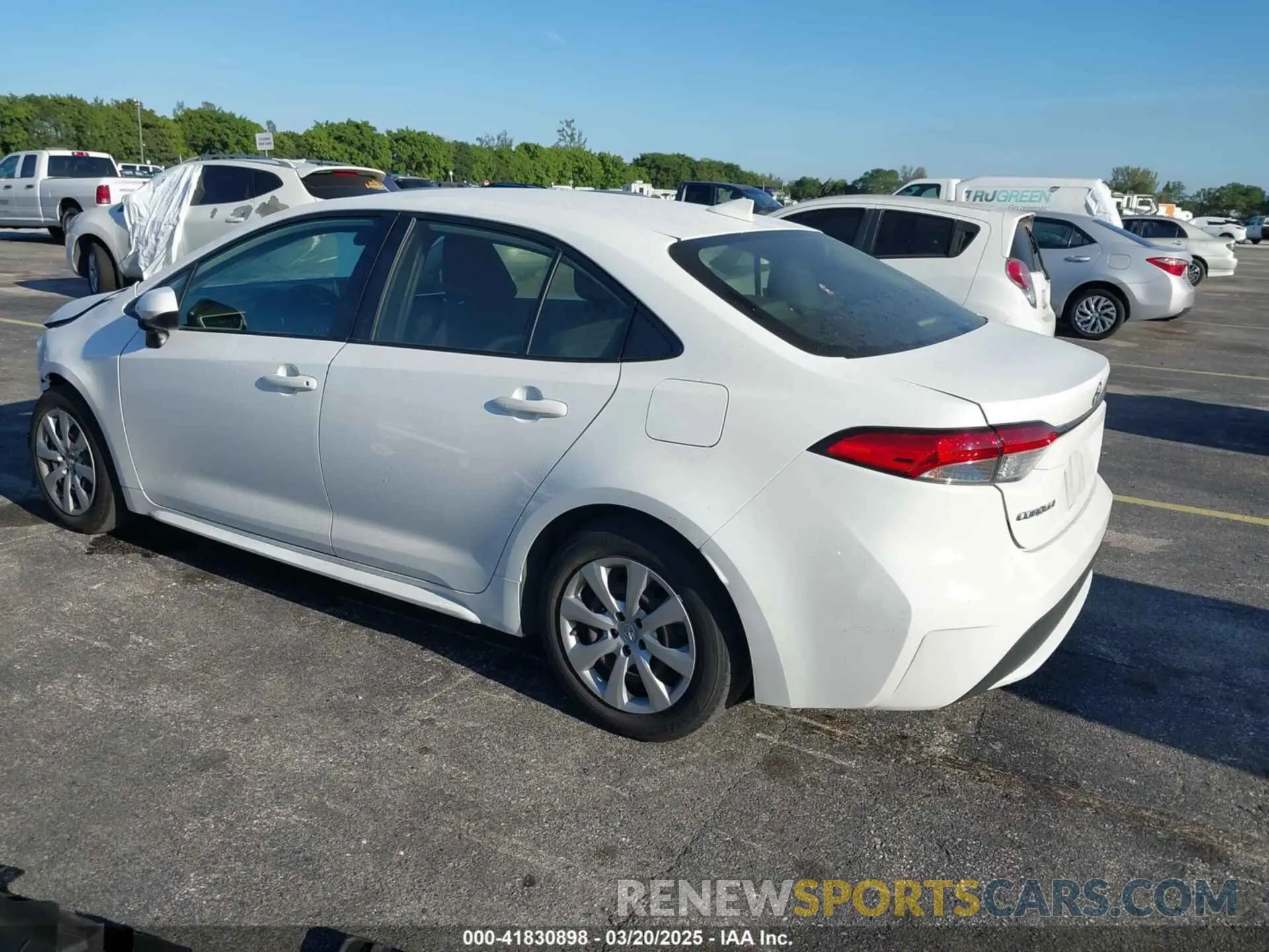 3 fotografías del automóvil dañado JTDEPMAE1MJ126631 TOYOTA COROLLA 2021