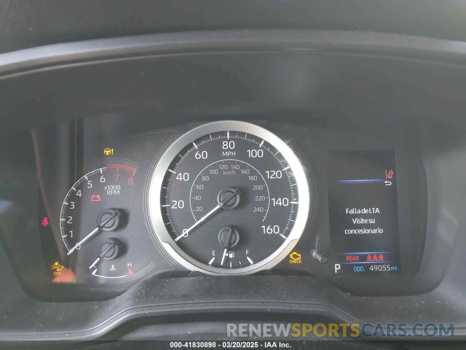 7 fotografías del automóvil dañado JTDEPMAE1MJ126631 TOYOTA COROLLA 2021