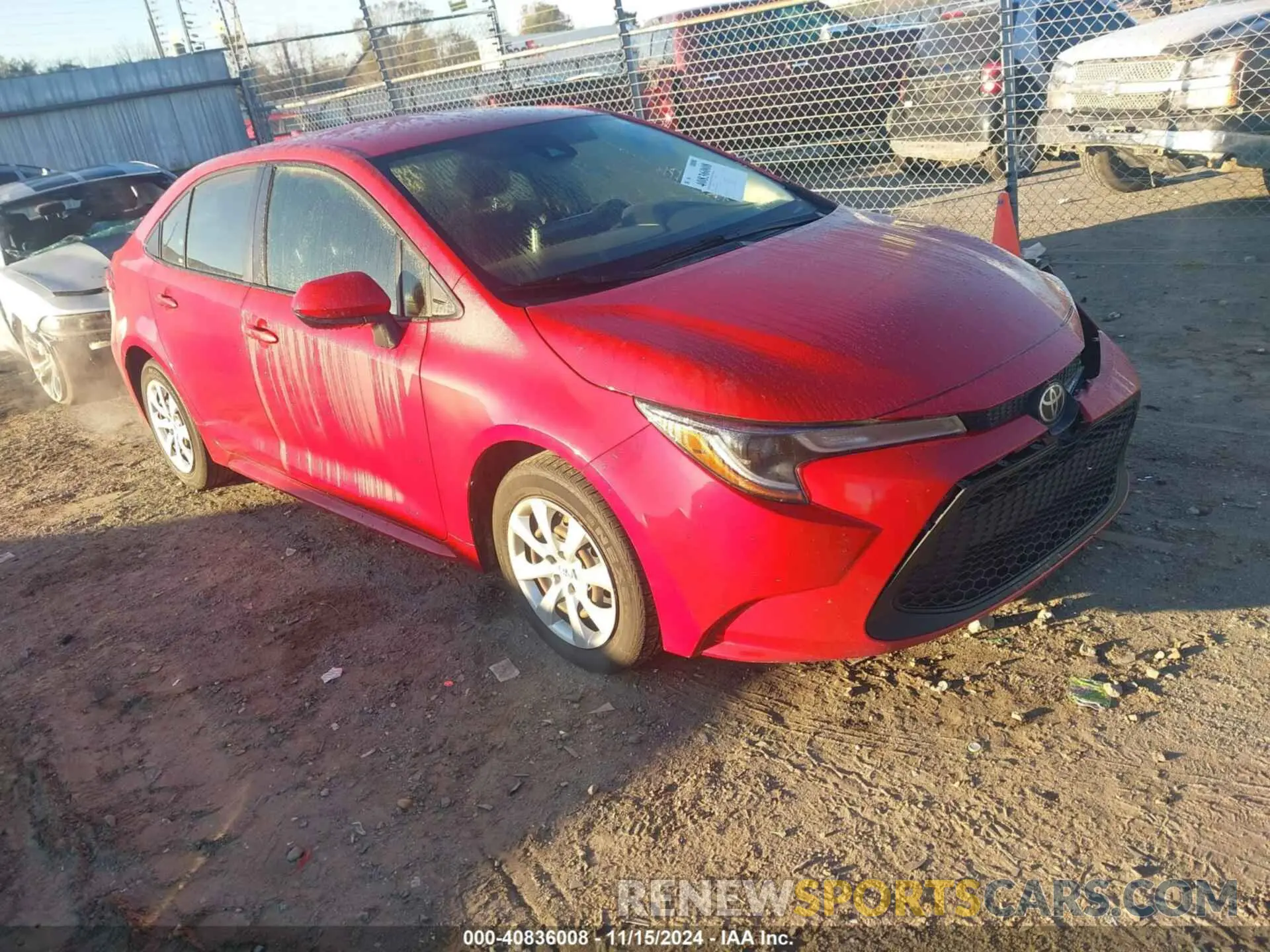 1 fotografías del automóvil dañado JTDEPMAE1MJ134454 TOYOTA COROLLA 2021