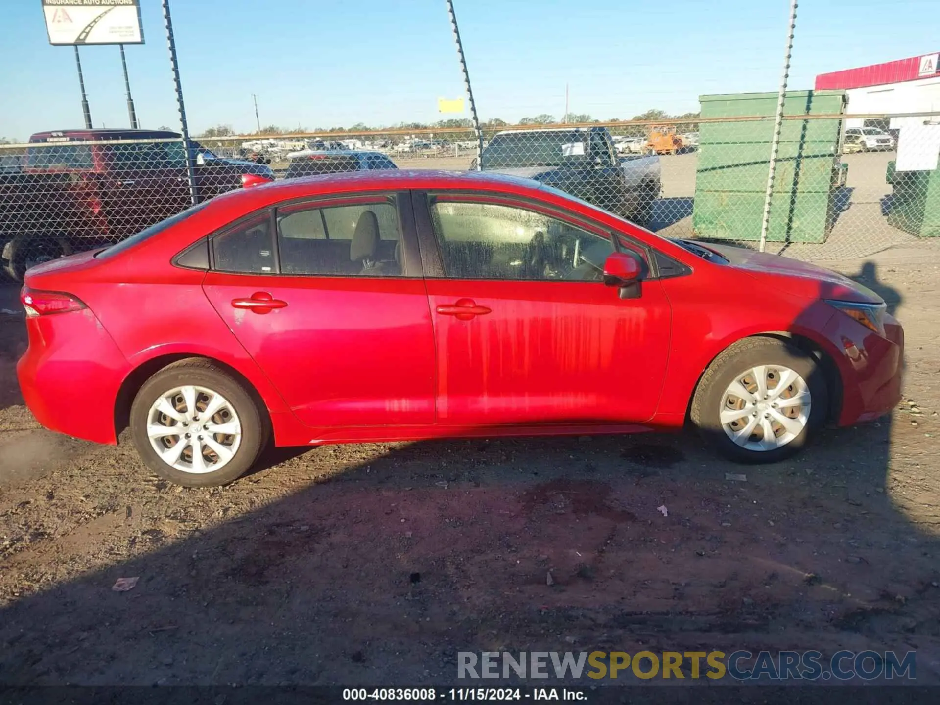 13 fotografías del automóvil dañado JTDEPMAE1MJ134454 TOYOTA COROLLA 2021