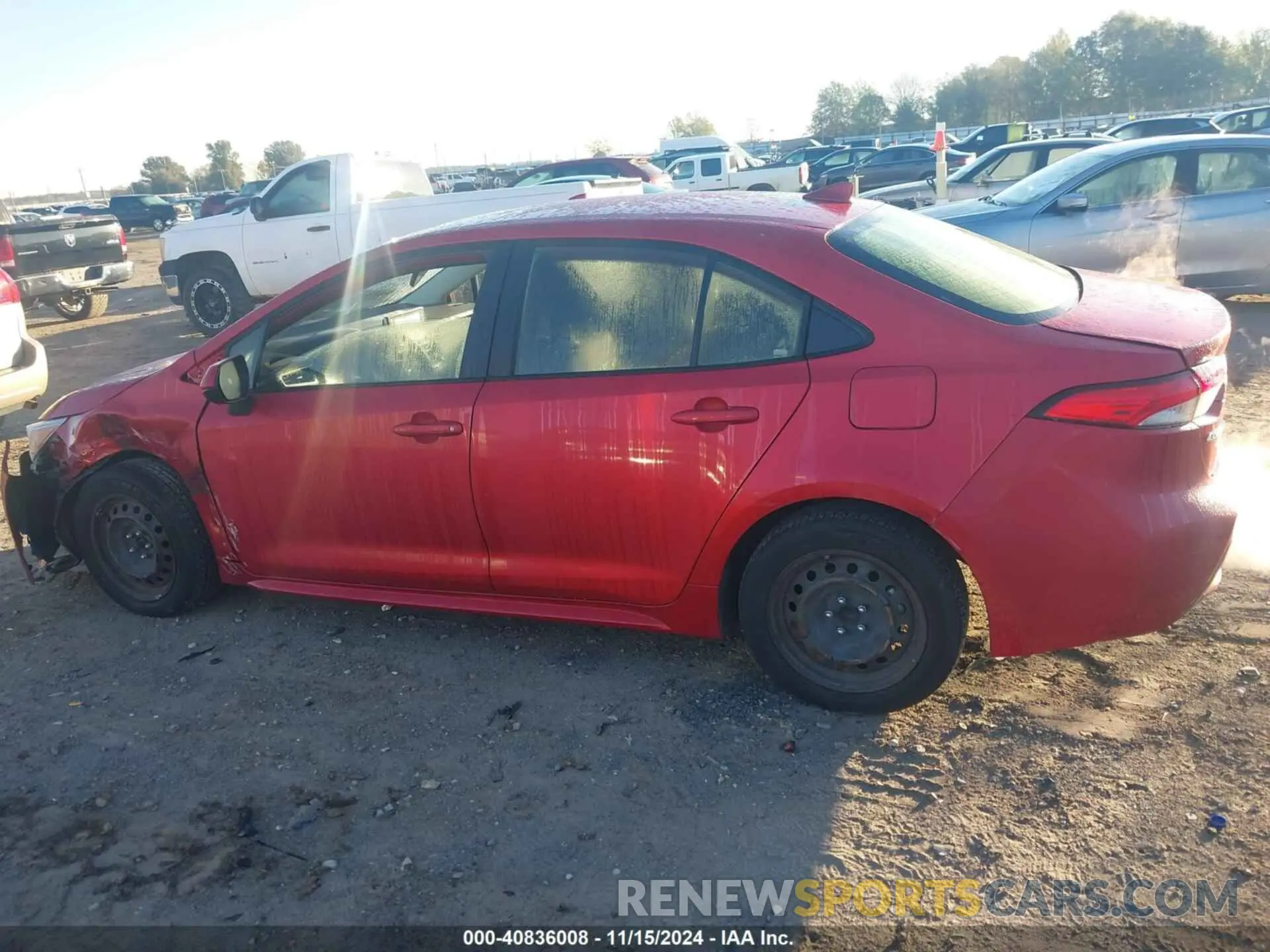14 fotografías del automóvil dañado JTDEPMAE1MJ134454 TOYOTA COROLLA 2021