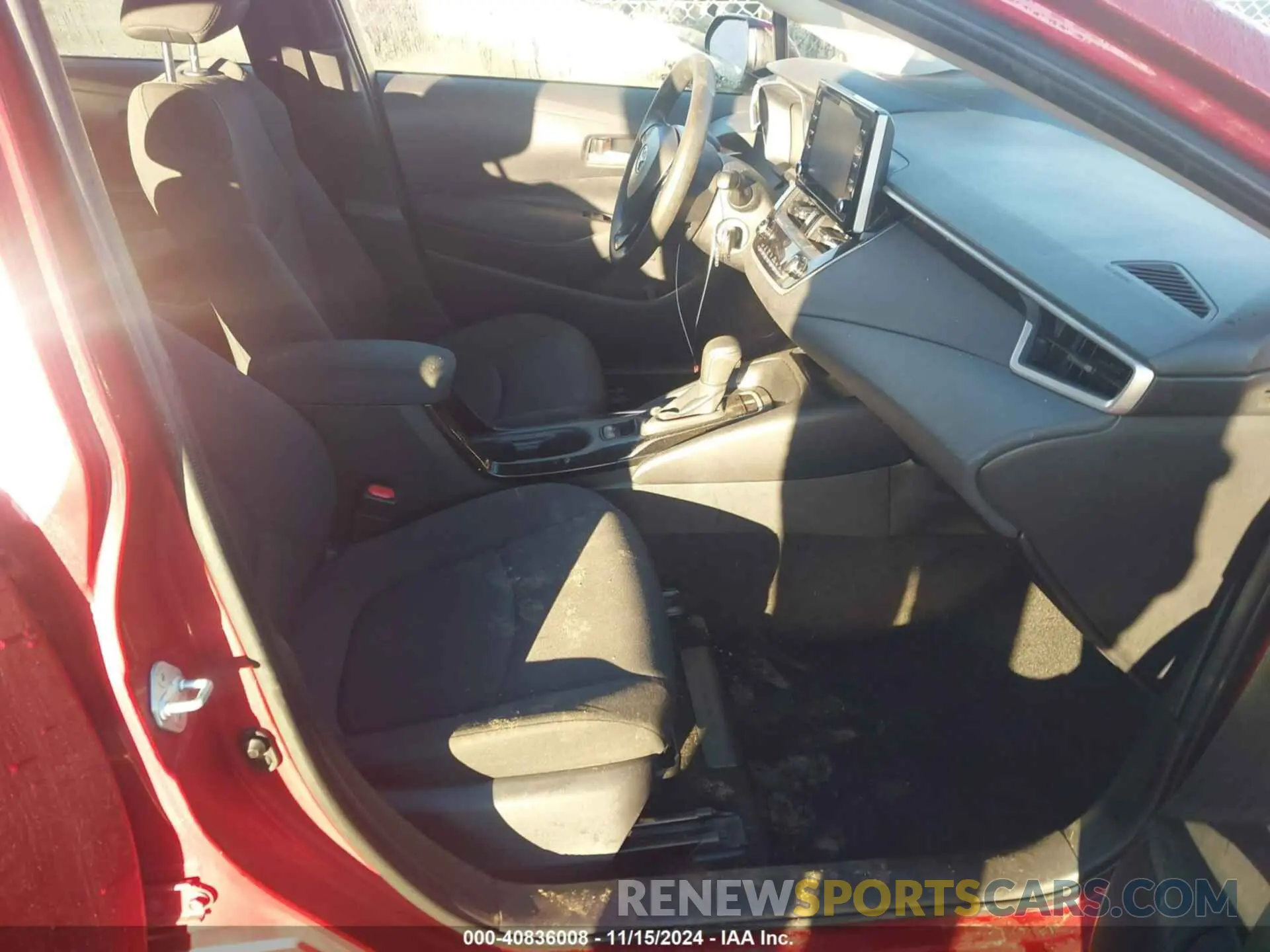 5 fotografías del automóvil dañado JTDEPMAE1MJ134454 TOYOTA COROLLA 2021
