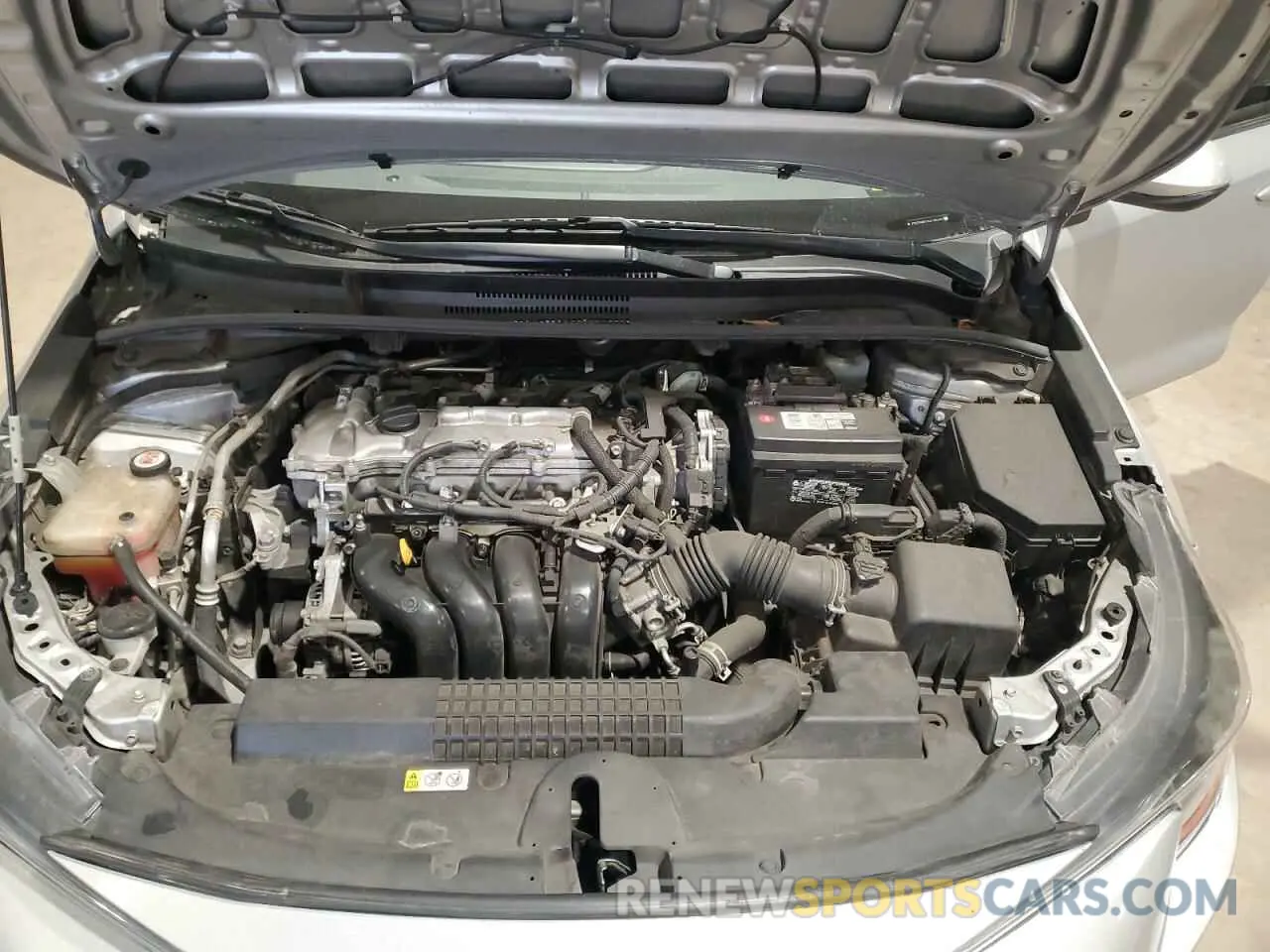11 fotografías del automóvil dañado JTDEPMAE1MJ139542 TOYOTA COROLLA 2021