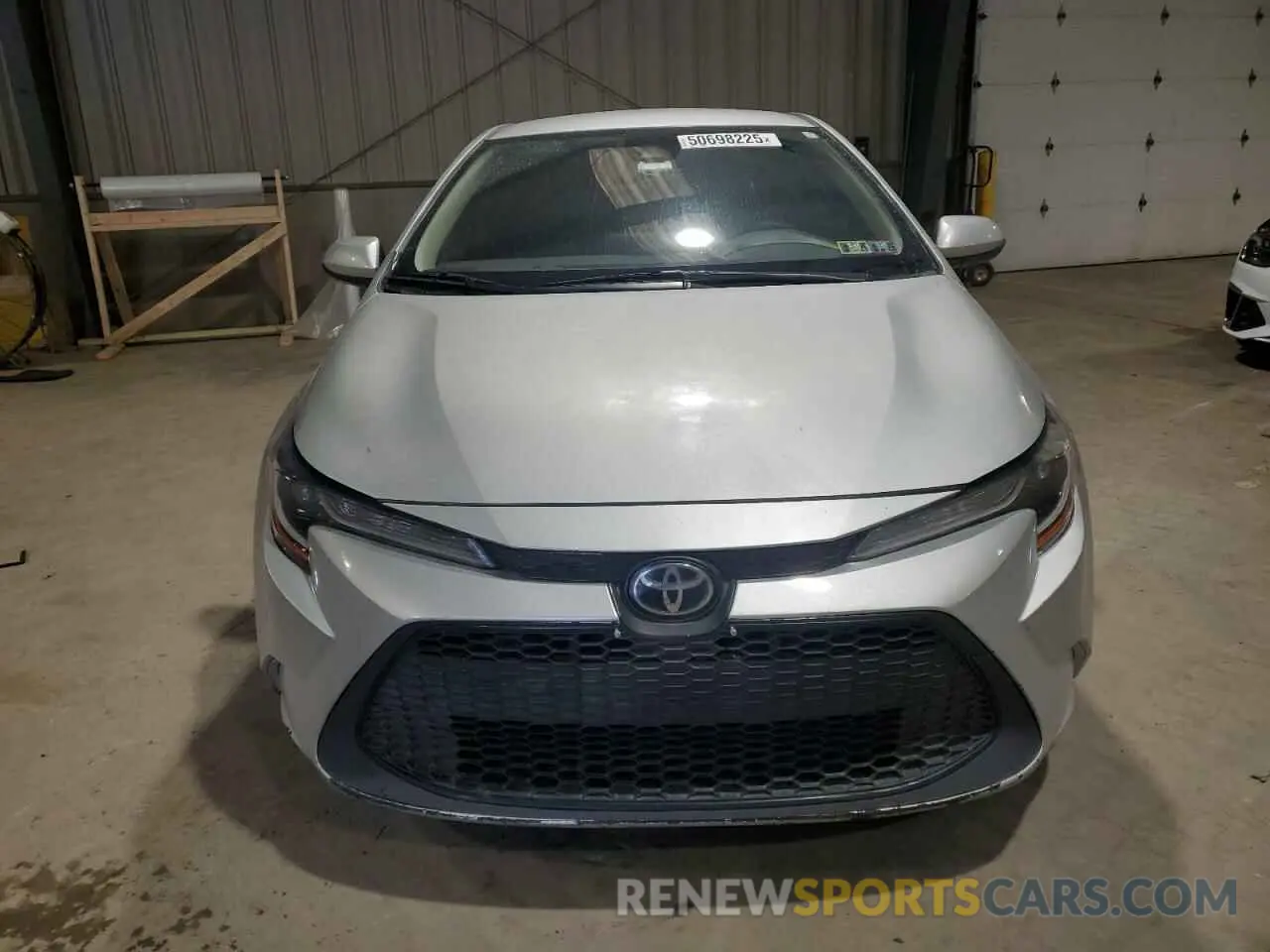 5 fotografías del automóvil dañado JTDEPMAE1MJ139542 TOYOTA COROLLA 2021