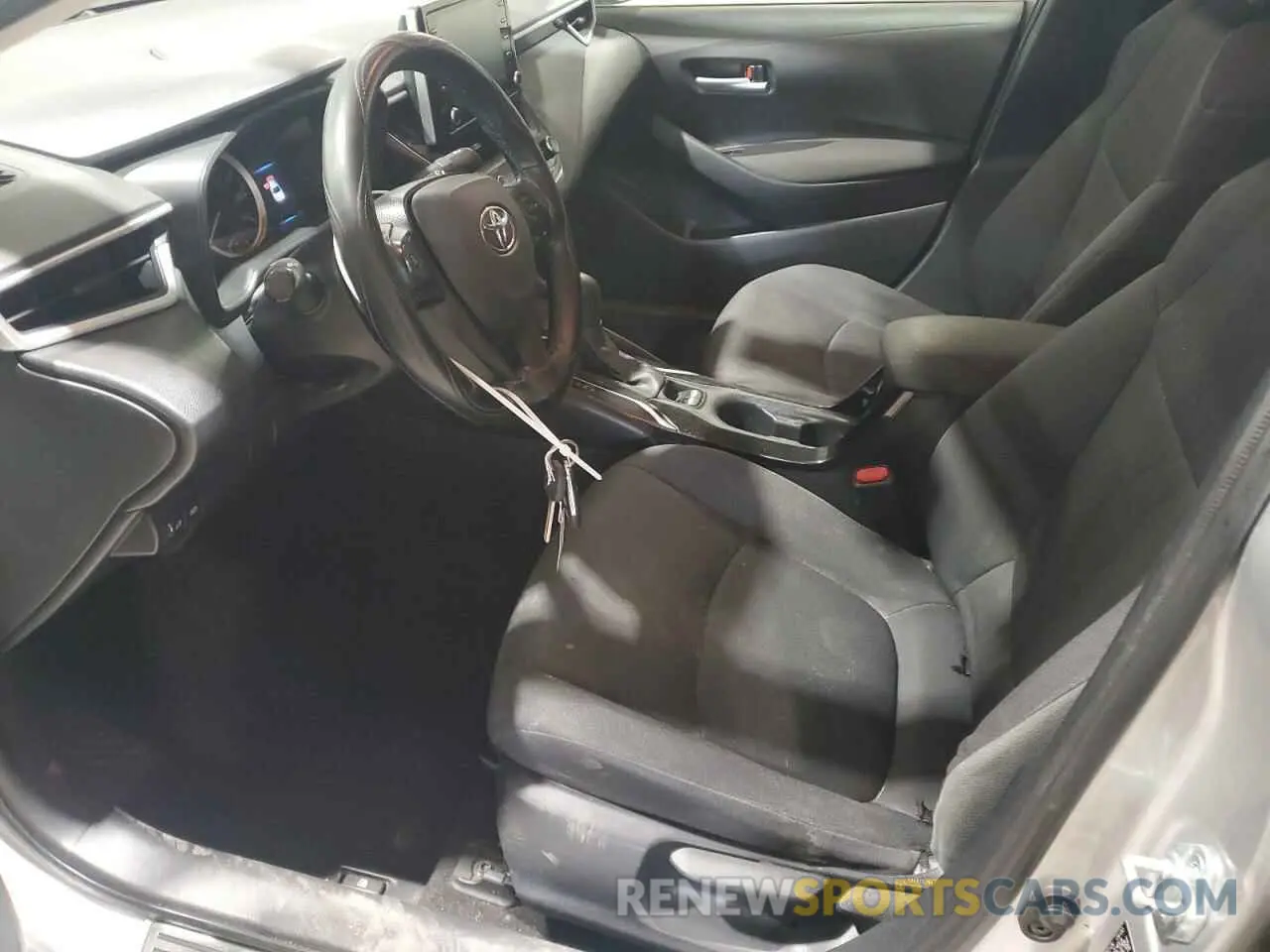 7 fotografías del automóvil dañado JTDEPMAE1MJ139542 TOYOTA COROLLA 2021