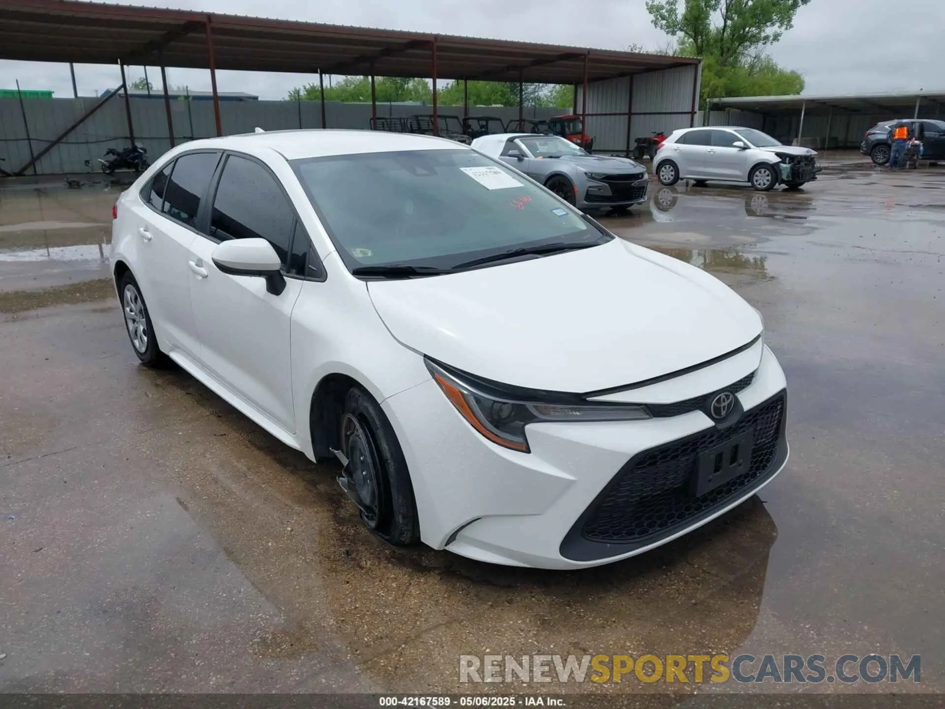 1 fotografías del automóvil dañado JTDEPMAE1MJ140223 TOYOTA COROLLA 2021