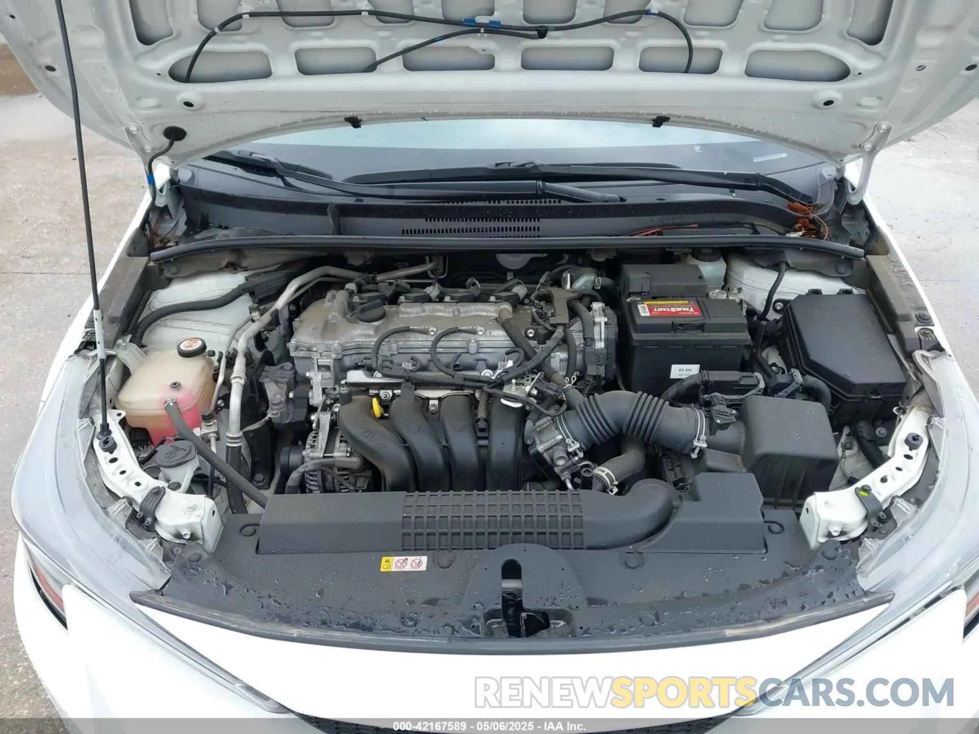 10 fotografías del automóvil dañado JTDEPMAE1MJ140223 TOYOTA COROLLA 2021