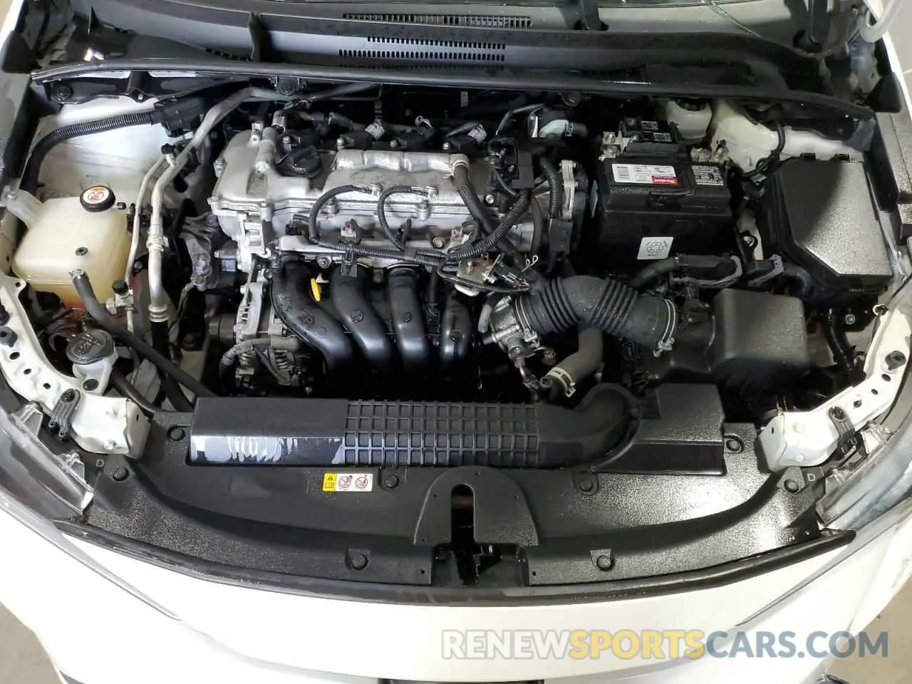 11 fotografías del automóvil dañado JTDEPMAE1MJ144711 TOYOTA COROLLA 2021