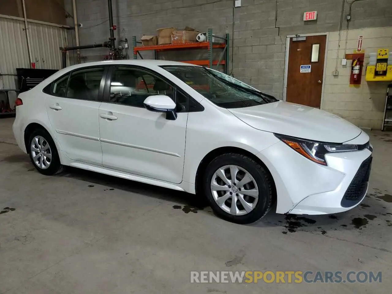 4 fotografías del automóvil dañado JTDEPMAE1MJ144711 TOYOTA COROLLA 2021