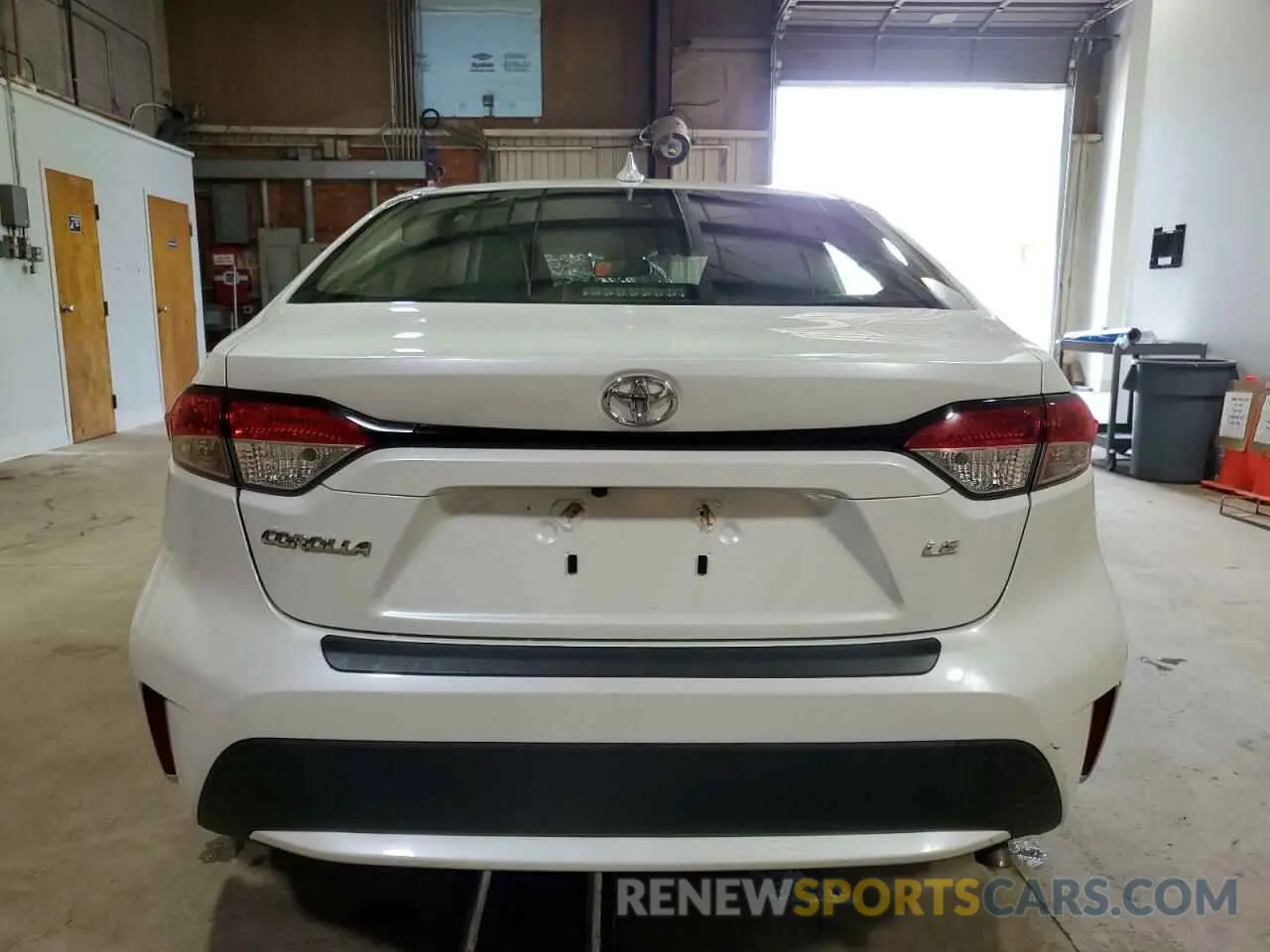 6 fotografías del automóvil dañado JTDEPMAE1MJ144711 TOYOTA COROLLA 2021