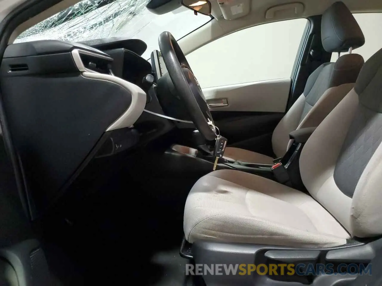 7 fotografías del automóvil dañado JTDEPMAE1MJ144711 TOYOTA COROLLA 2021